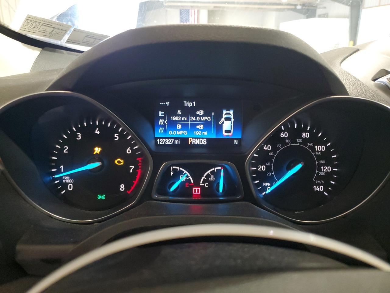 2019 Ford Escape Se White vin: 1FMCU9GD7KUC06762