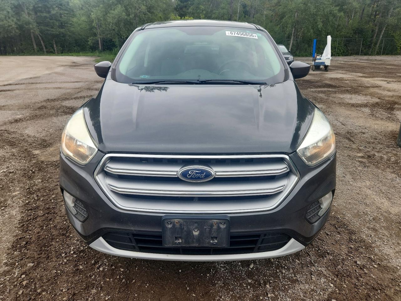 2017 Ford Escape Se Gray vin: 1FMCU9GD8HUA00570
