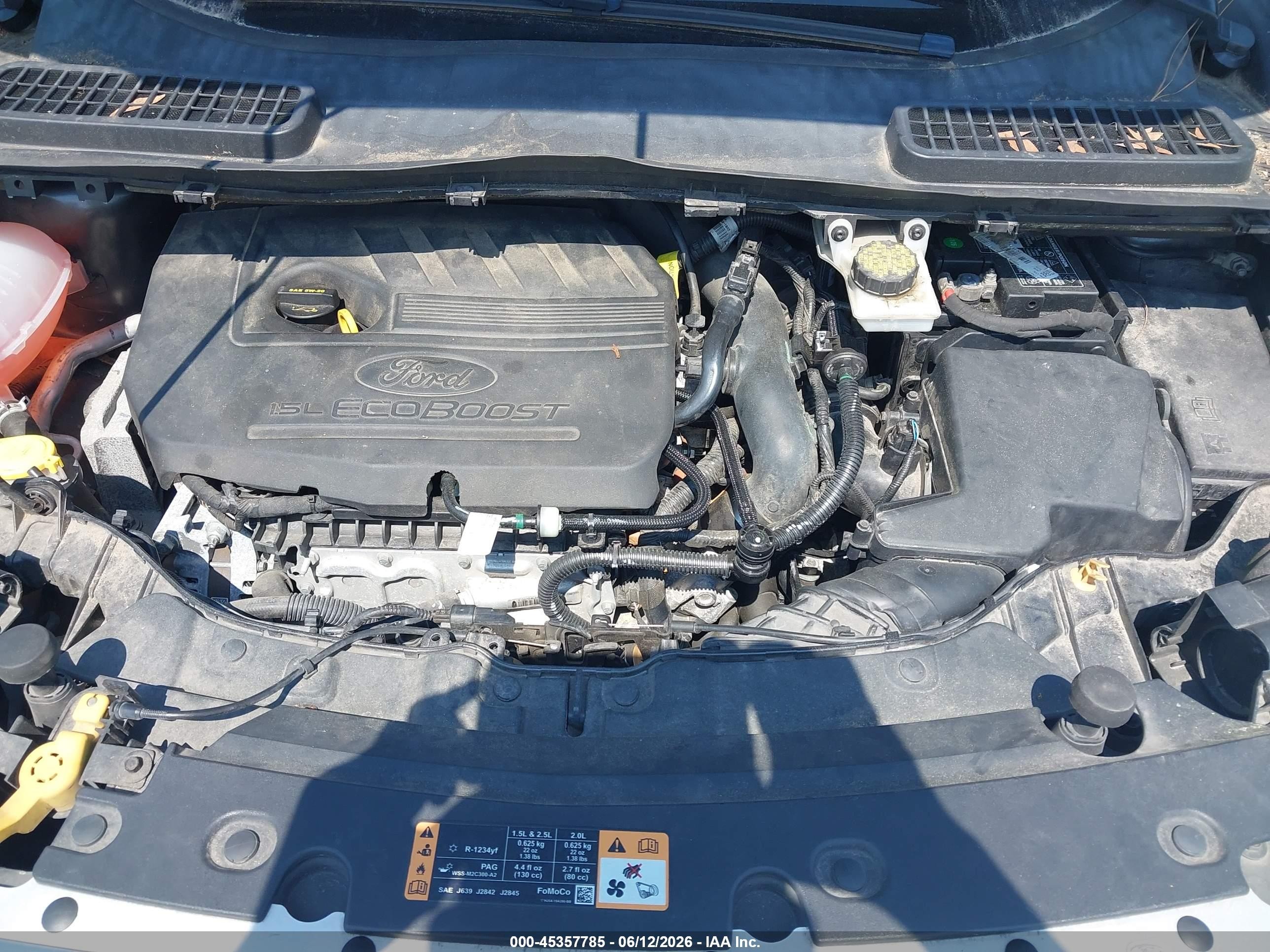 2018 Ford Escape Se Gray vin: 1FMCU9GD8JUC90170