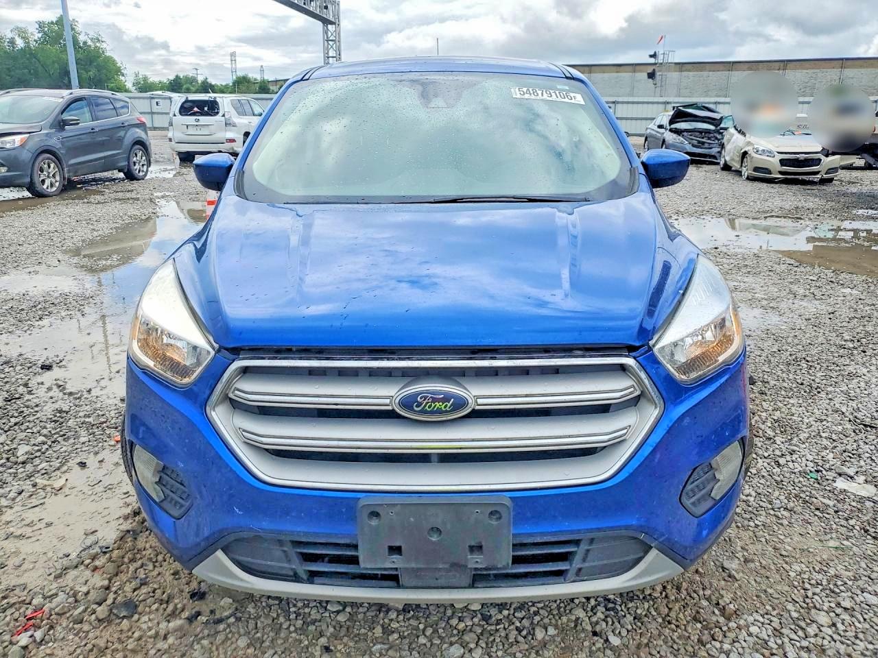 2019 Ford Escape Se Blue vin: 1FMCU9GD8KUB14656