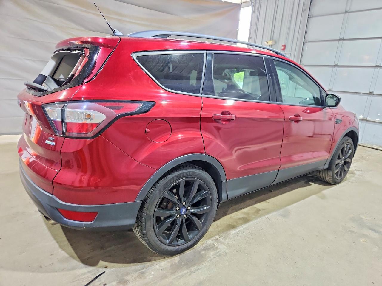 2018 Ford Escape Se Burgundy vin: 1FMCU9GD9JUB92684