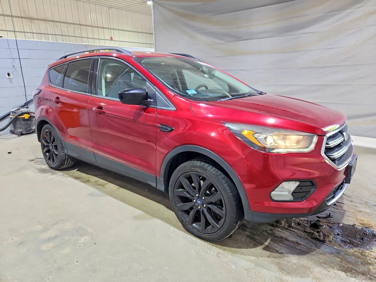 2018 Ford Escape Se Burgundy vin: 1FMCU9GD9JUB92684