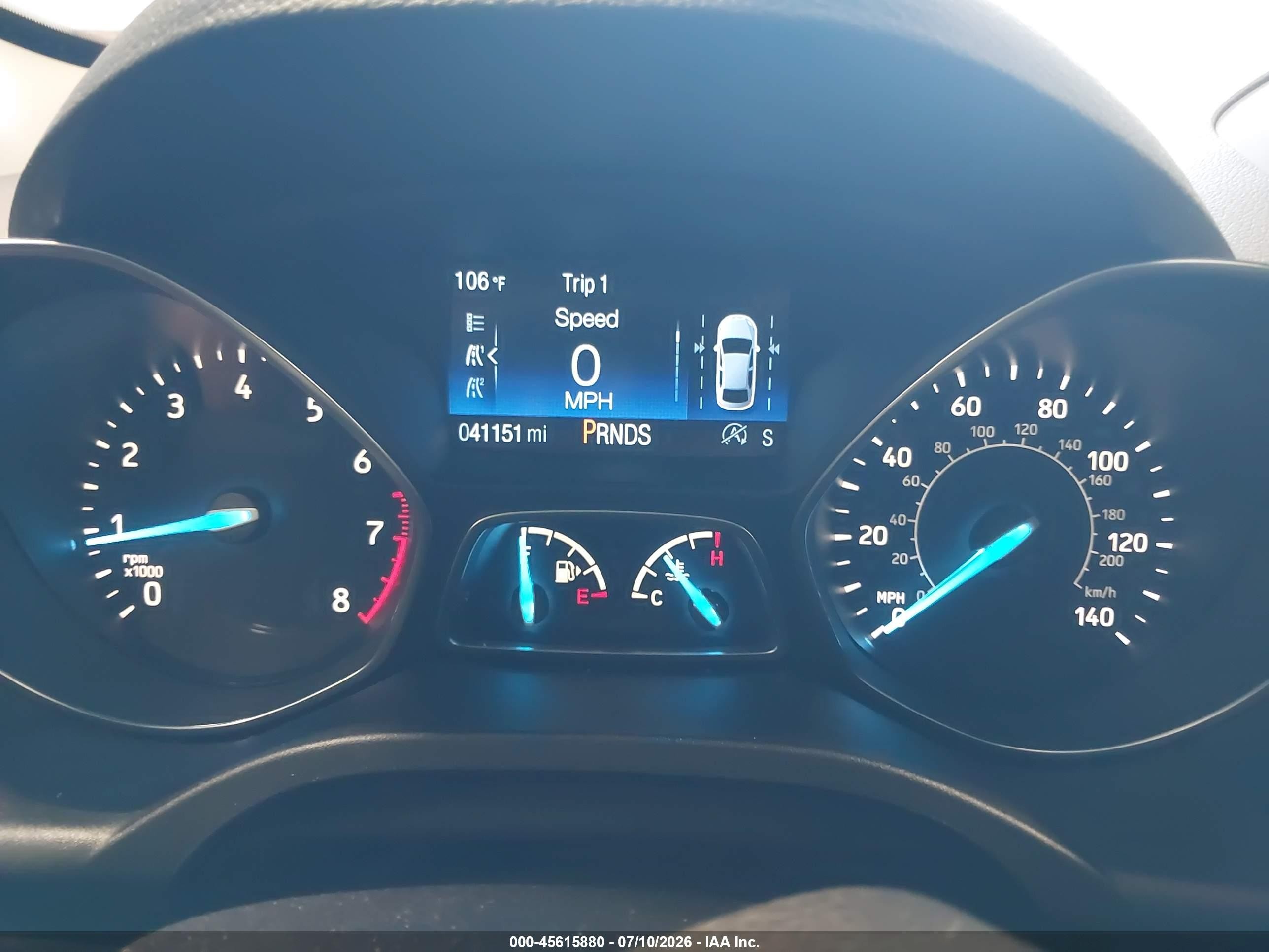 2019 Ford Escape Se Black vin: 1FMCU9GD9KUA65810
