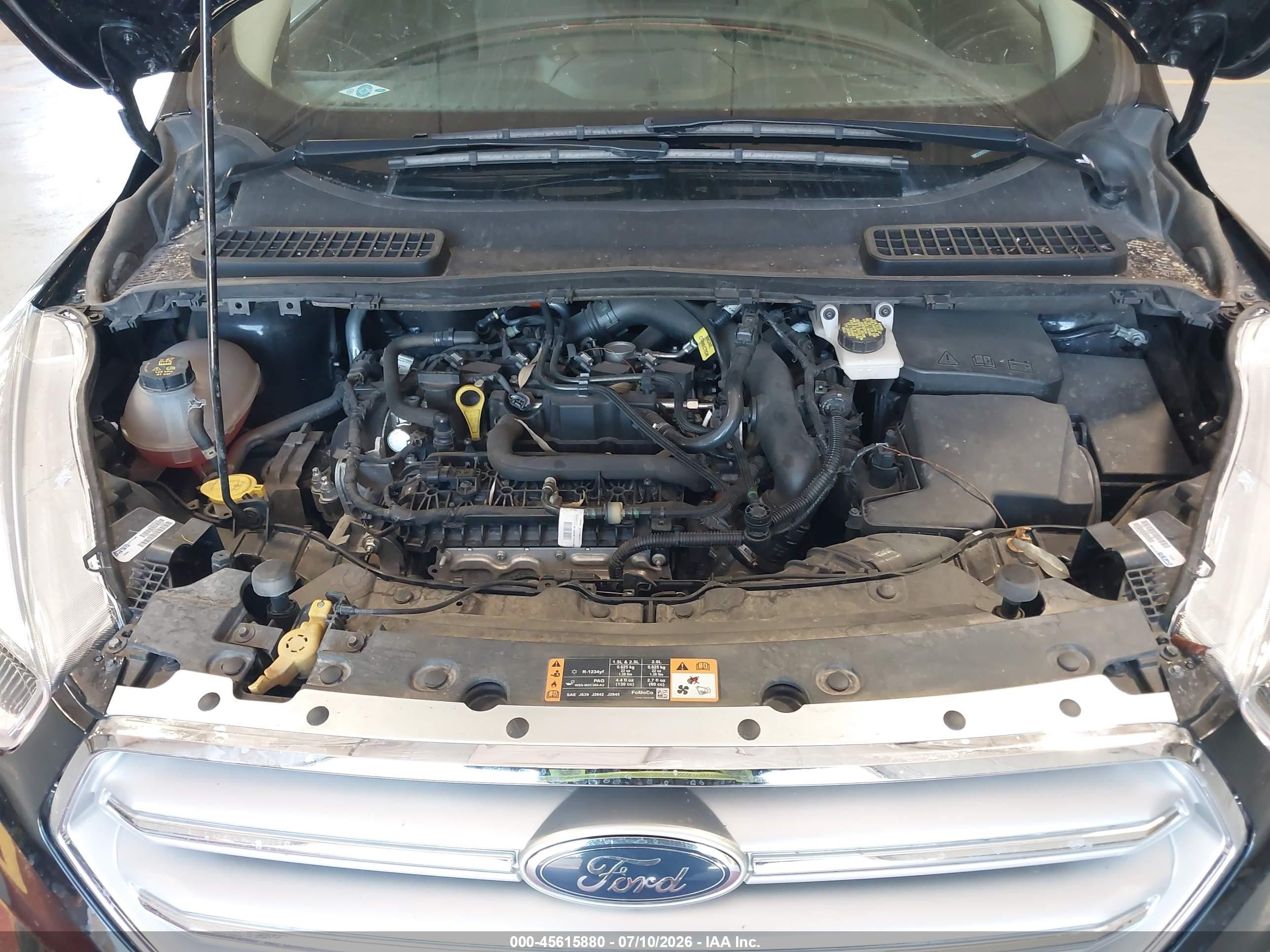 2019 Ford Escape Se Black vin: 1FMCU9GD9KUA65810