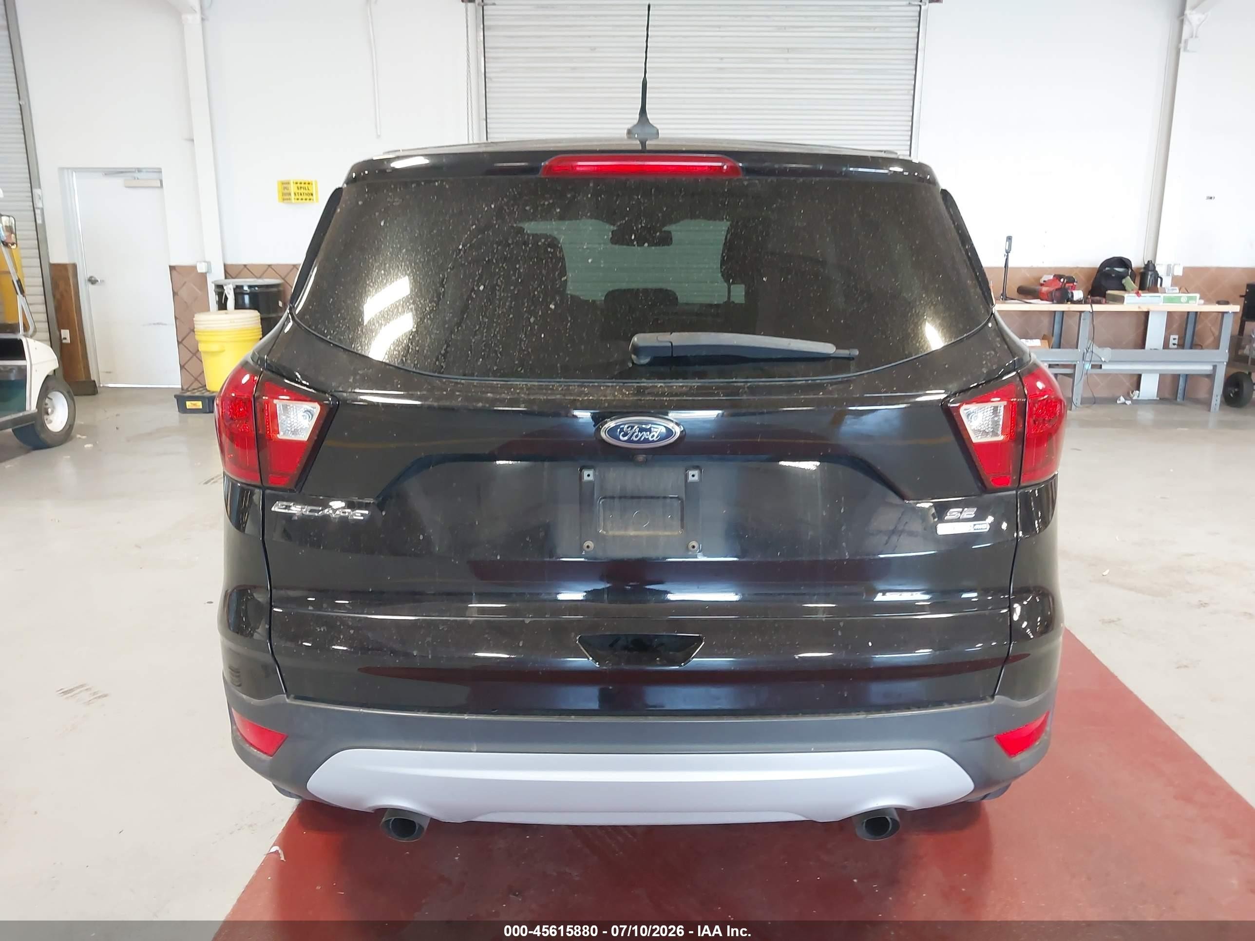 2019 Ford Escape Se Black vin: 1FMCU9GD9KUA65810