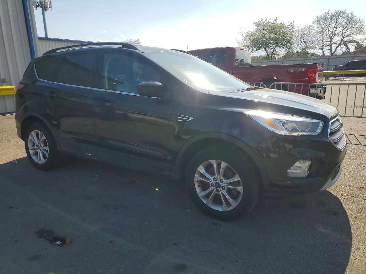 2017 Ford Escape Se Black vin: 1FMCU9GDXHUF00407