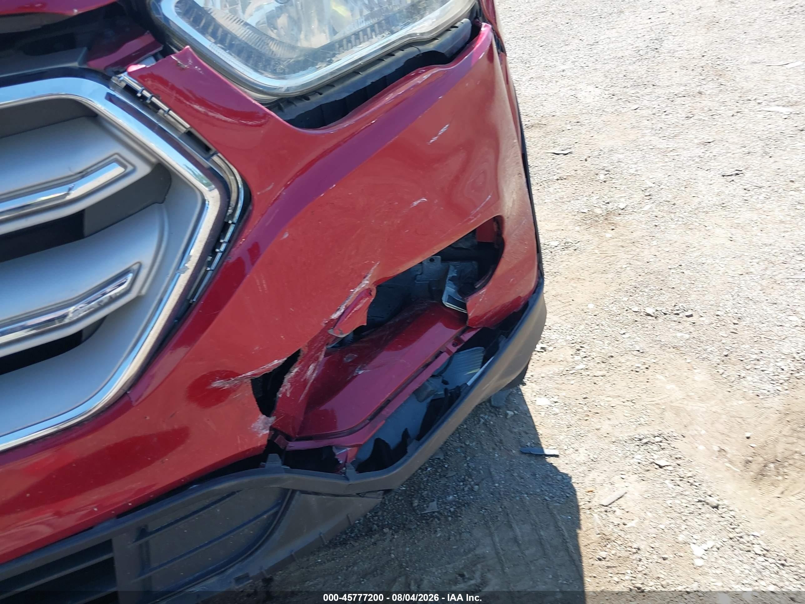 2018 Ford Escape Se Red vin: 1FMCU9GDXJUA47413