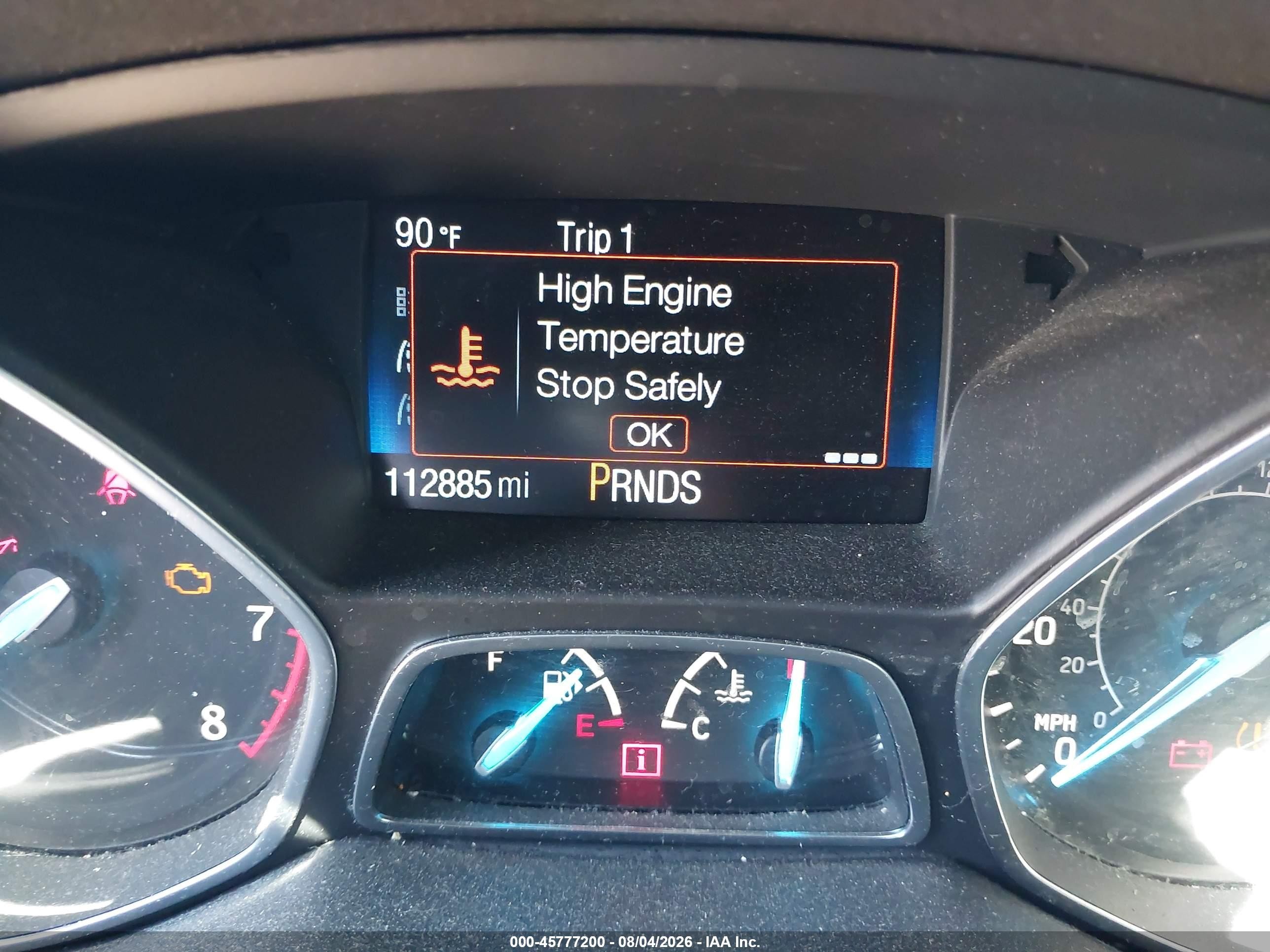 2018 Ford Escape Se Red vin: 1FMCU9GDXJUA47413