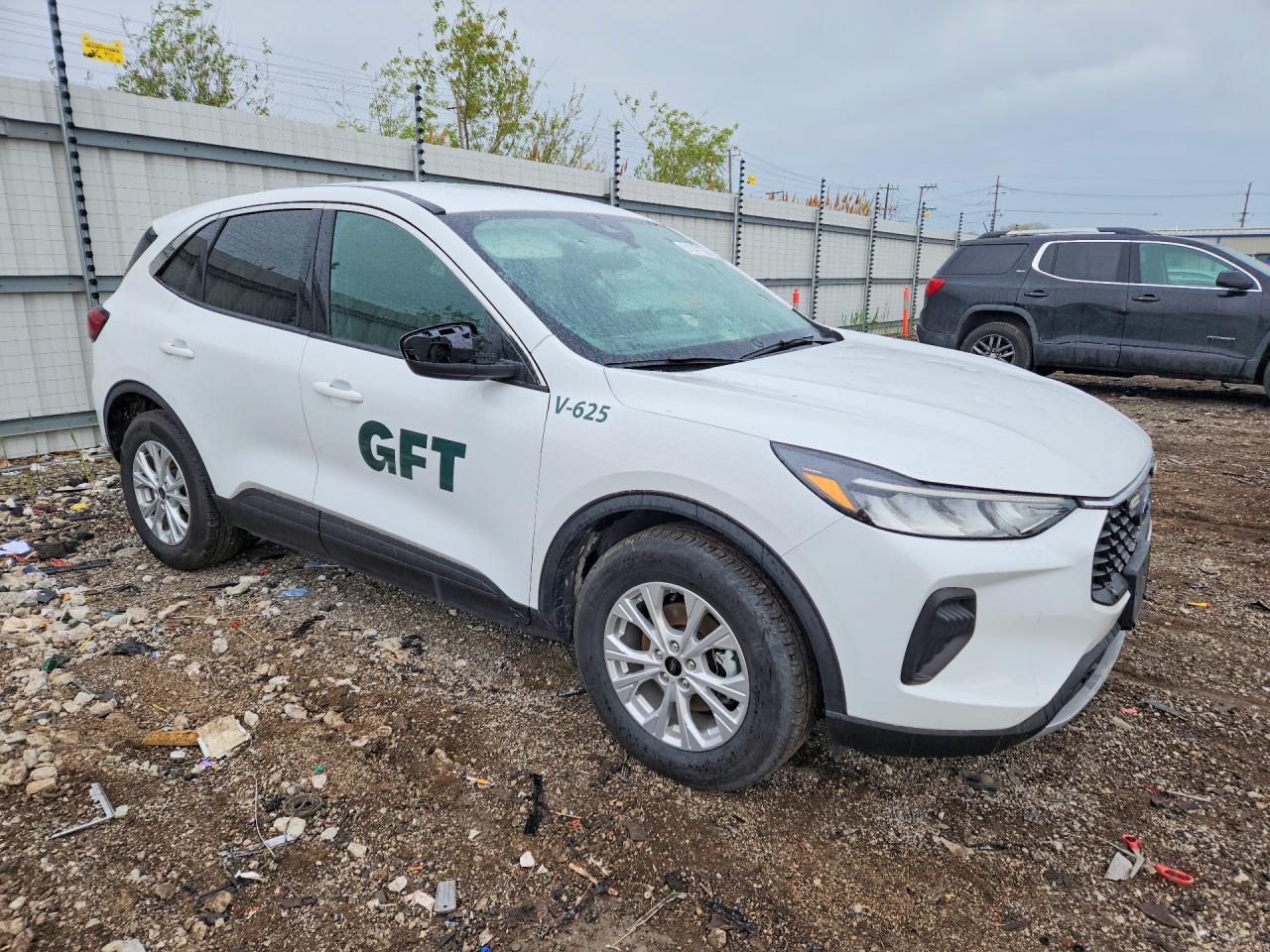 2024 Ford Escape Active White vin: 1FMCU9GN0RUB06554