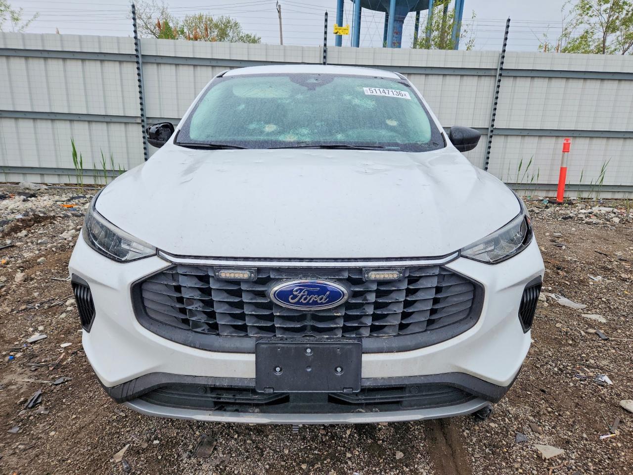 2024 Ford Escape Active White vin: 1FMCU9GN0RUB06554