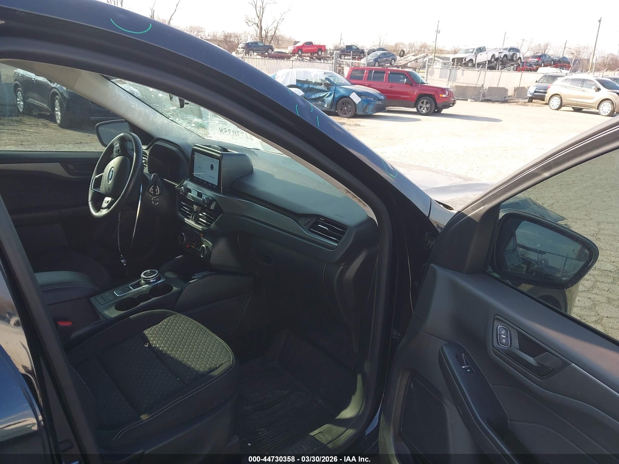 2023 Ford Escape Active Black vin: 1FMCU9GN1PUA06475