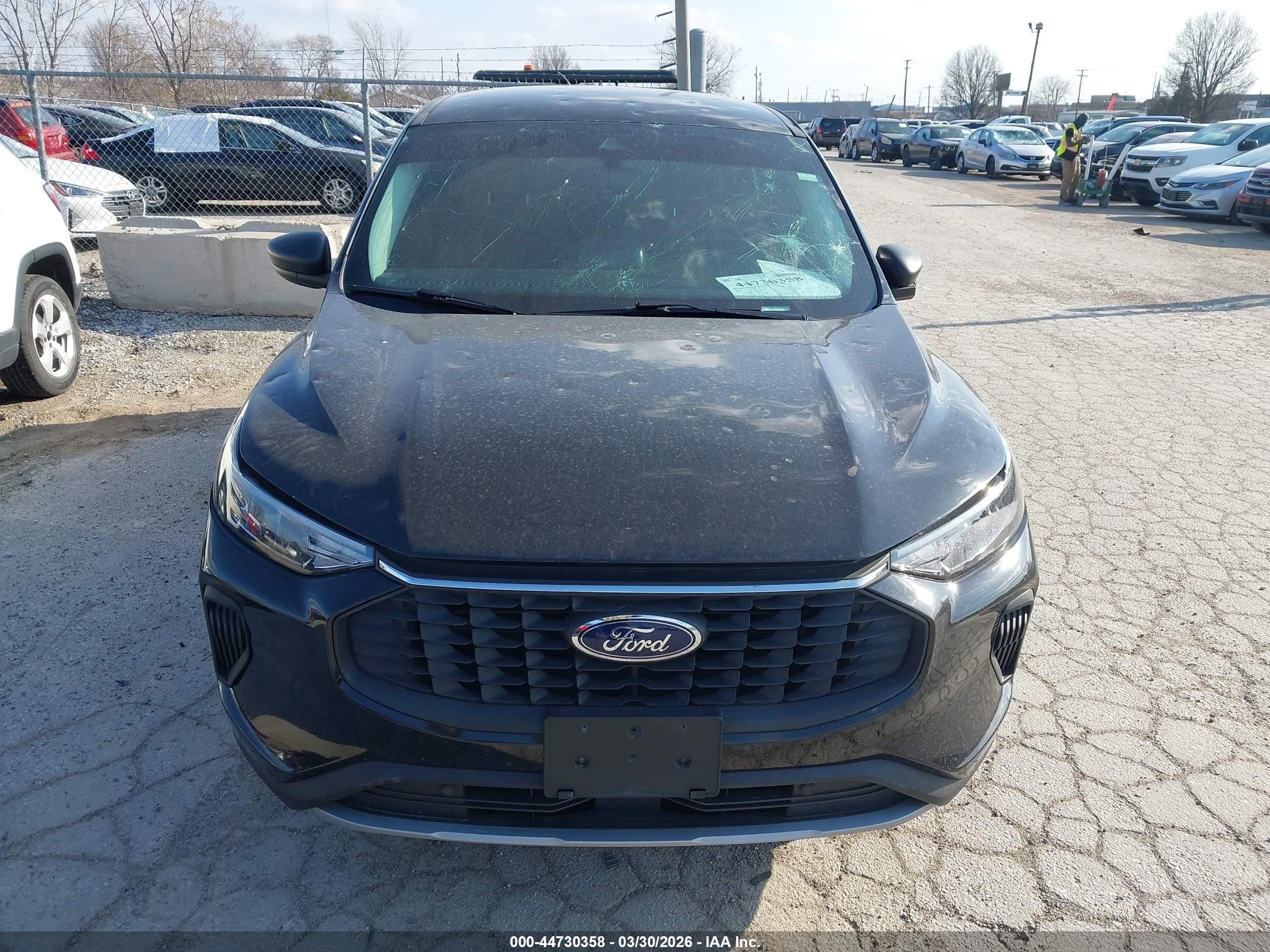 2023 Ford Escape Active Black vin: 1FMCU9GN1PUA06475