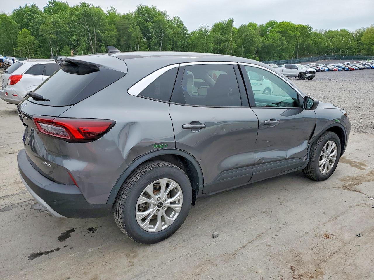 2023 Ford Escape Active Gray vin: 1FMCU9GN1PUA73822