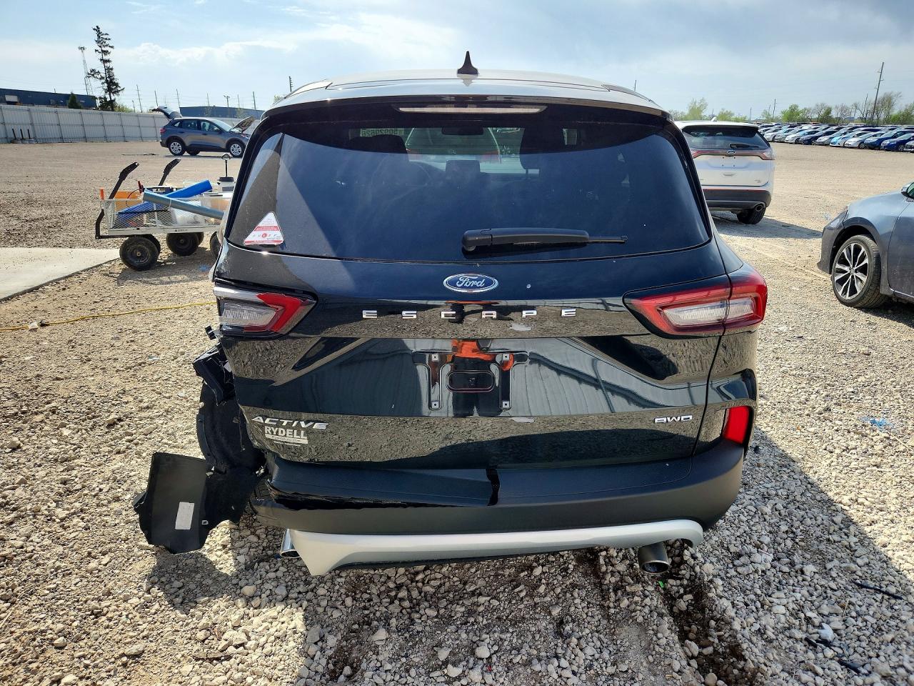 2025 Ford Escape Active Black vin: 1FMCU9GN1SUB17598