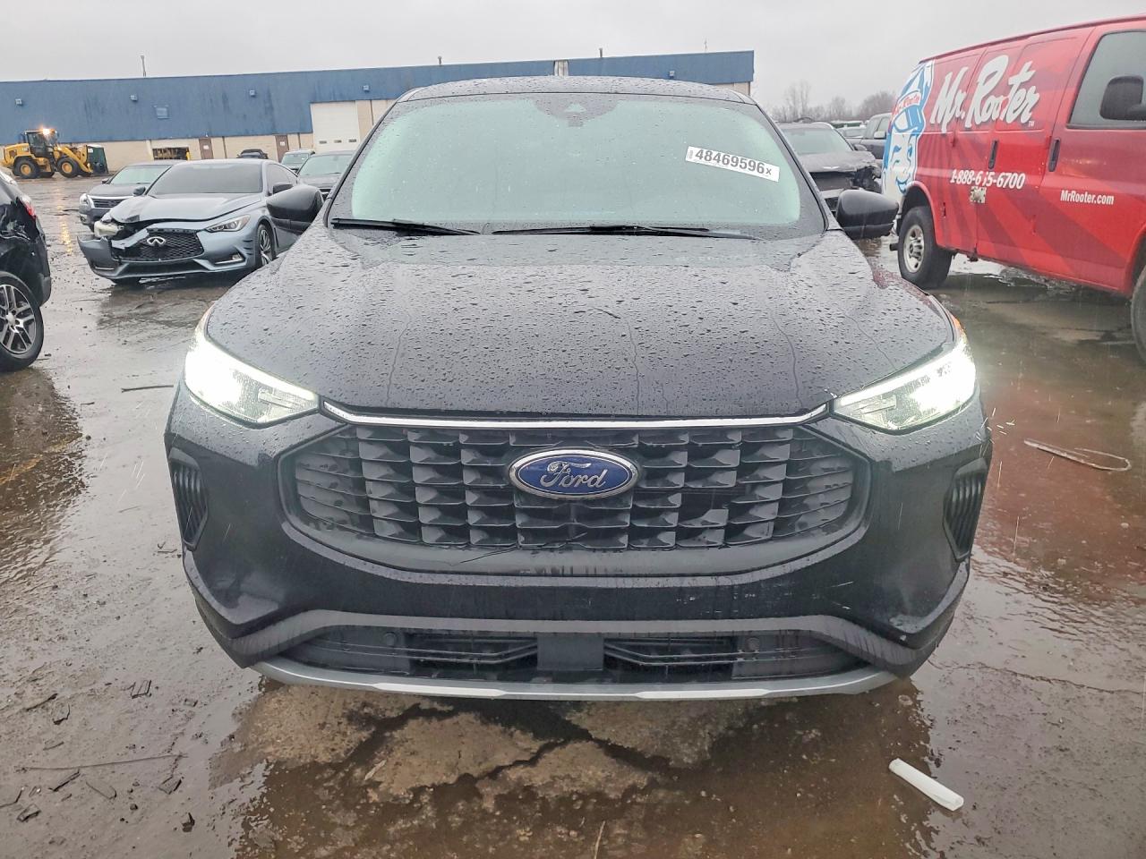 2023 Ford Escape Active Black vin: 1FMCU9GN4PUA88041