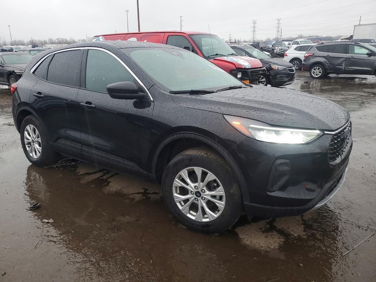 2023 Ford Escape Active Black vin: 1FMCU9GN4PUA88041