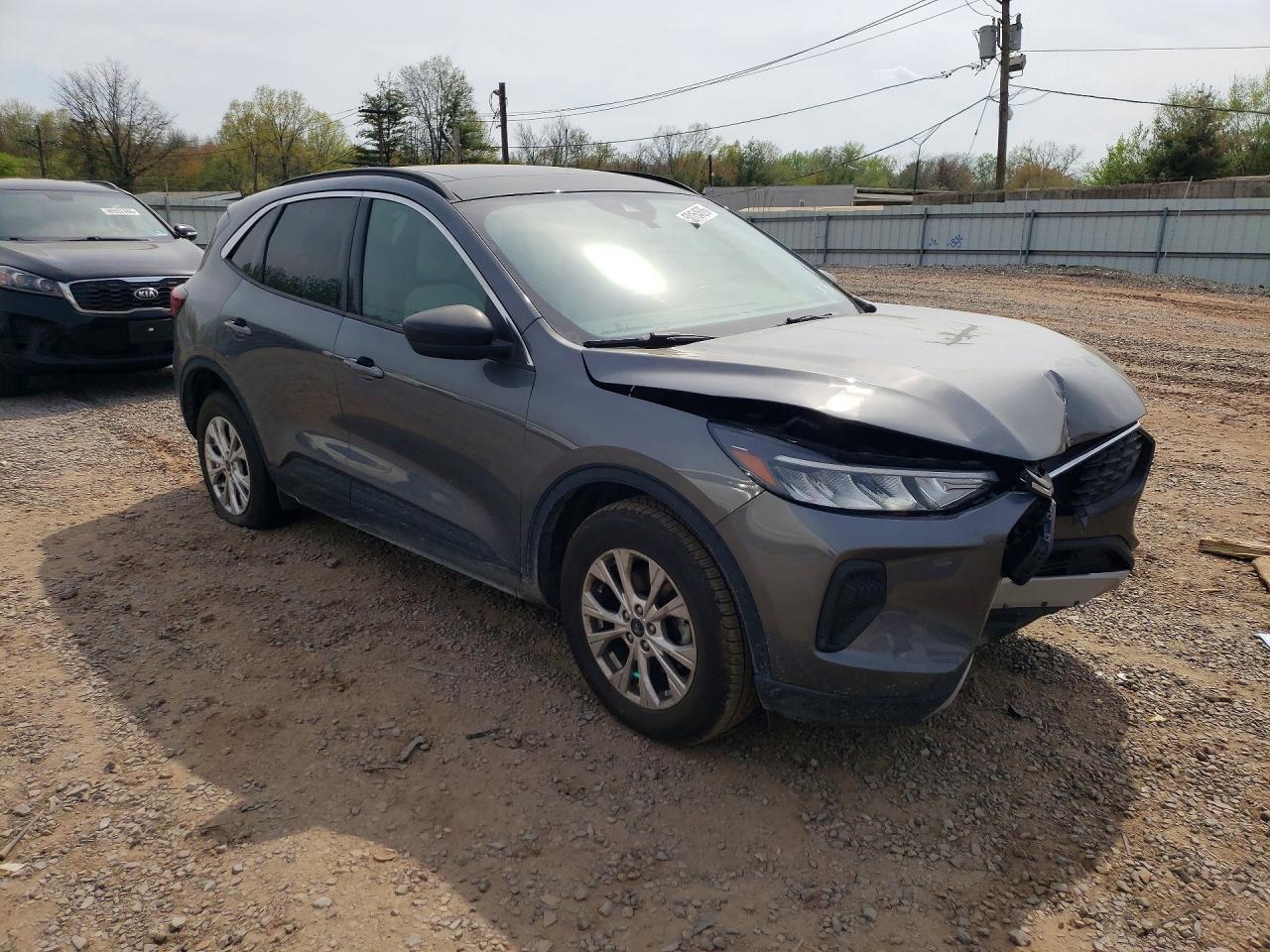2023 Ford Escape Active Серый vin: 1FMCU9GN6PUA38984