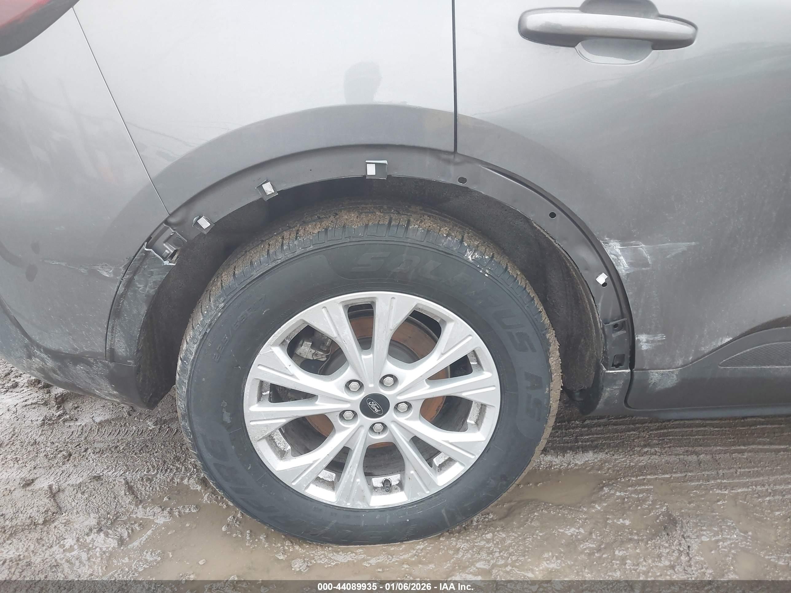 2023 Ford Escape Active Серый vin: 1FMCU9GN6PUA86209