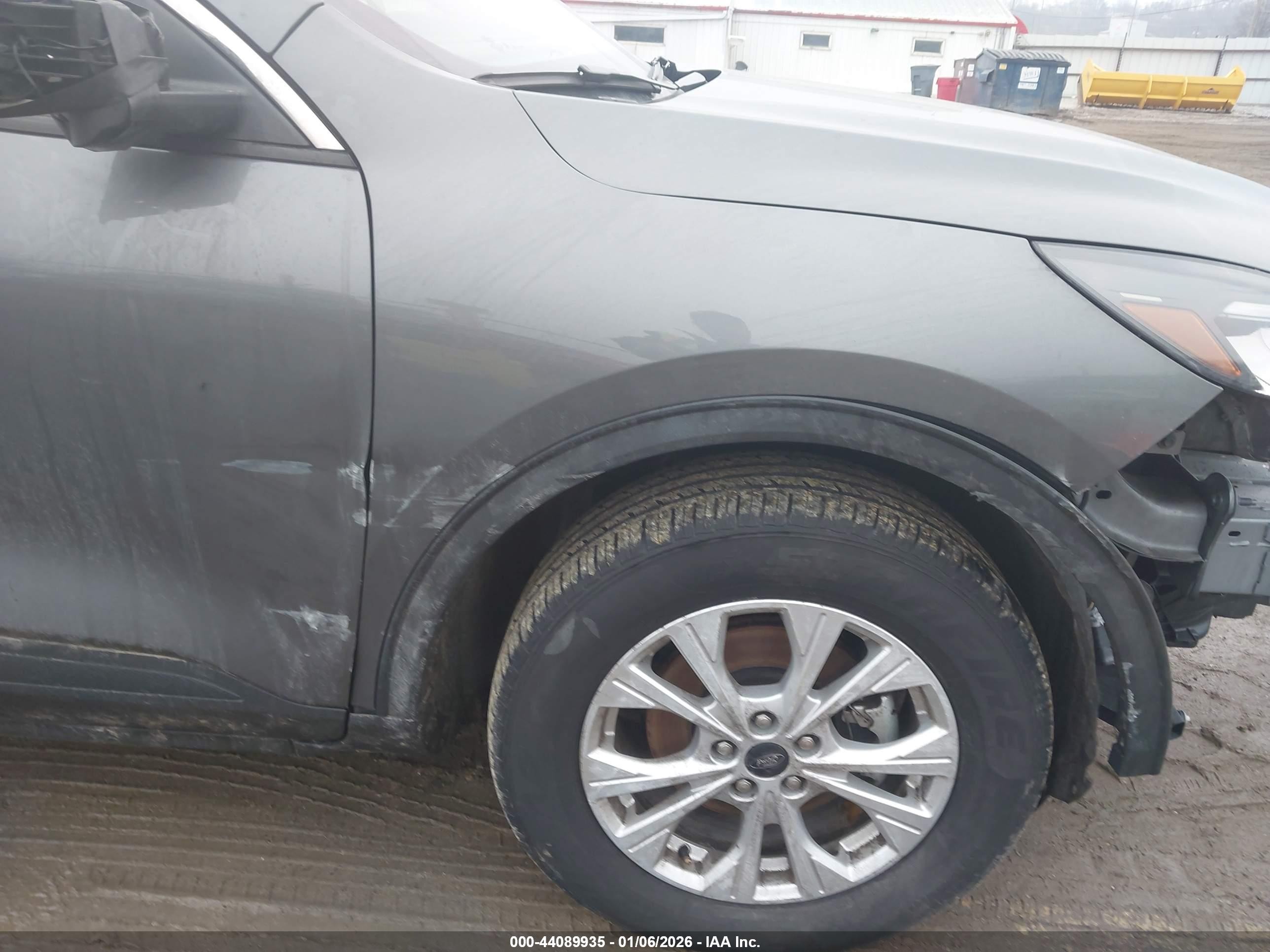 2023 Ford Escape Active Серый vin: 1FMCU9GN6PUA86209