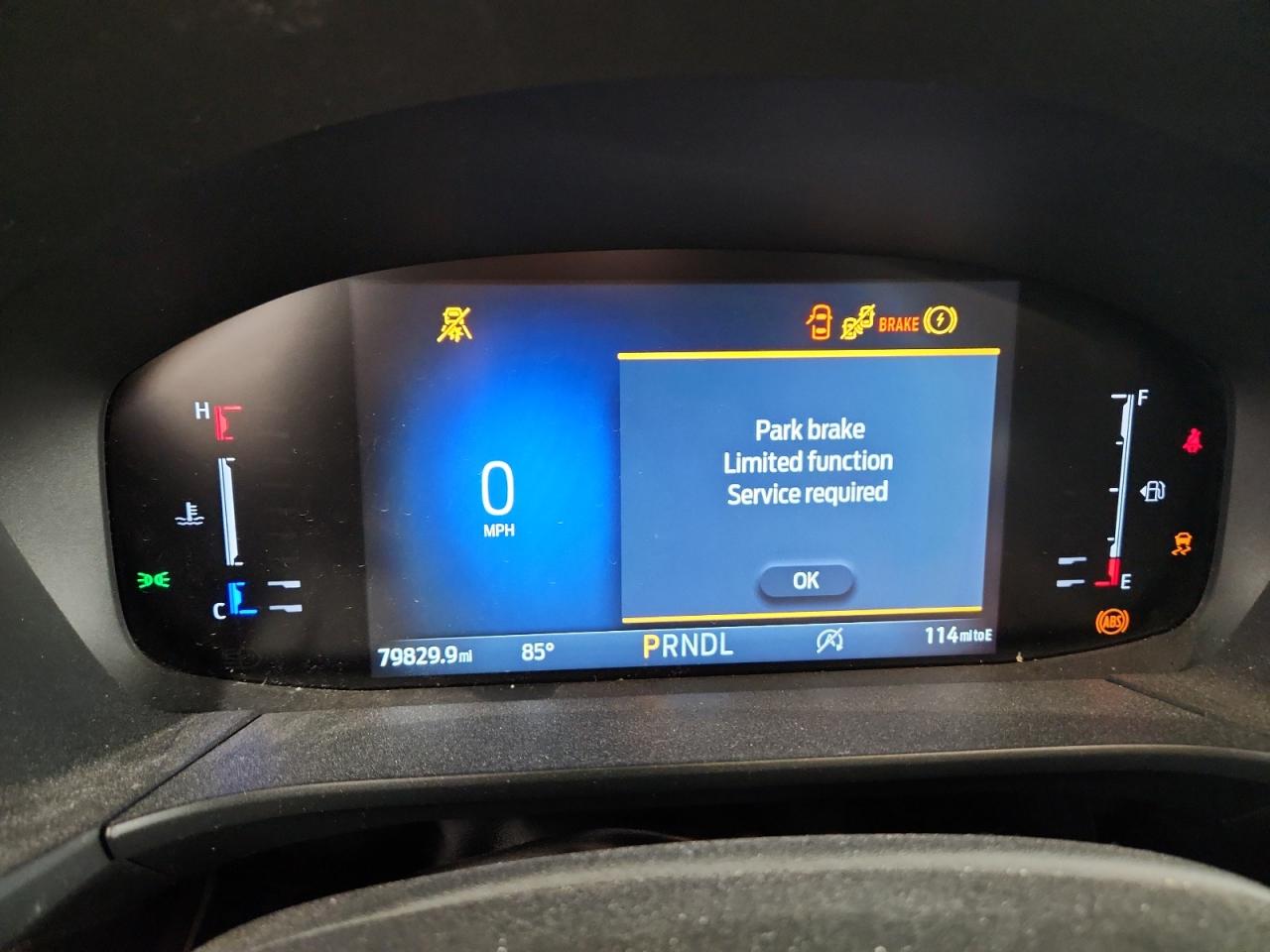 2023 Ford Escape Active Blue vin: 1FMCU9GN7PUB05088 Damage: Warning Light - Abs, On, Unacceptable