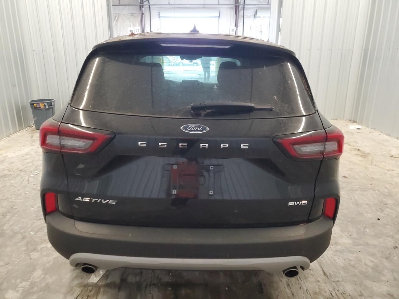 2023 Ford Escape Active Black vin: 1FMCU9GN7PUB35157 Damage: Lift Gate, Heavy Scratch, 1/2 To 1 Inch