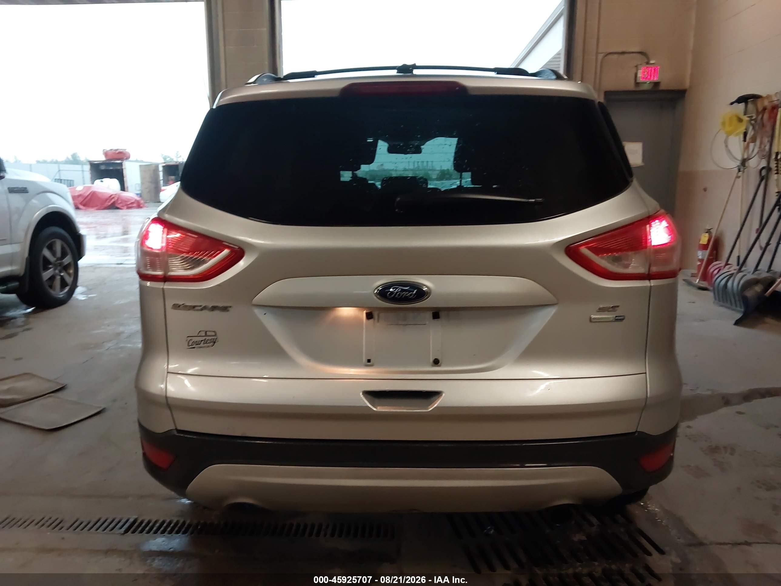 2013 Ford Escape Se Gray vin: 1FMCU9GX0DUA03824