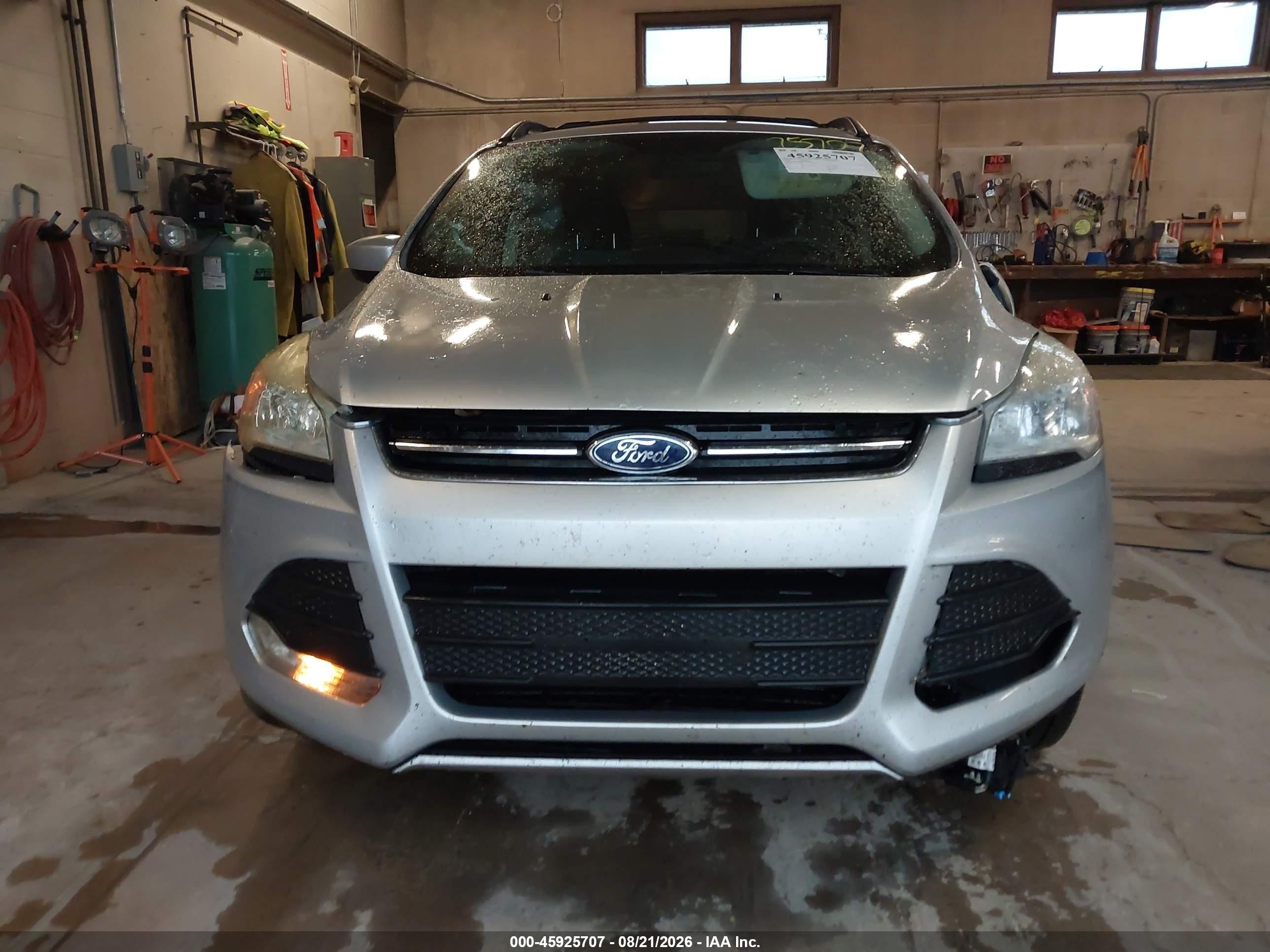 2013 Ford Escape Se Gray vin: 1FMCU9GX0DUA03824