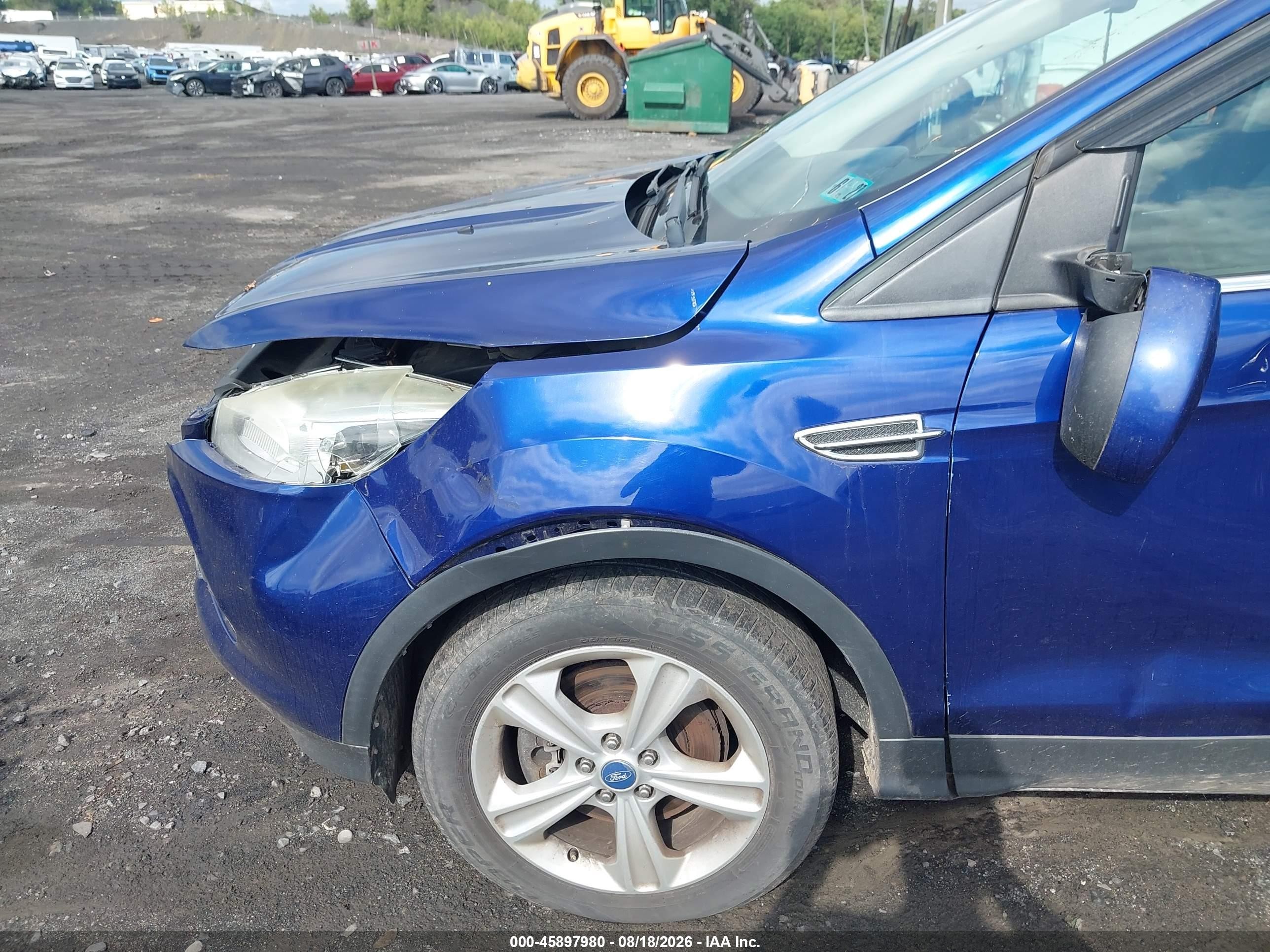 2013 Ford Escape Se Синий vin: 1FMCU9GX0DUA19781