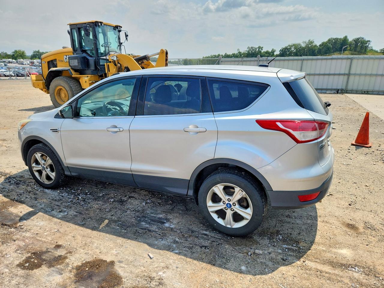 2013 Ford Escape Se Silver vin: 1FMCU9GX0DUB02594