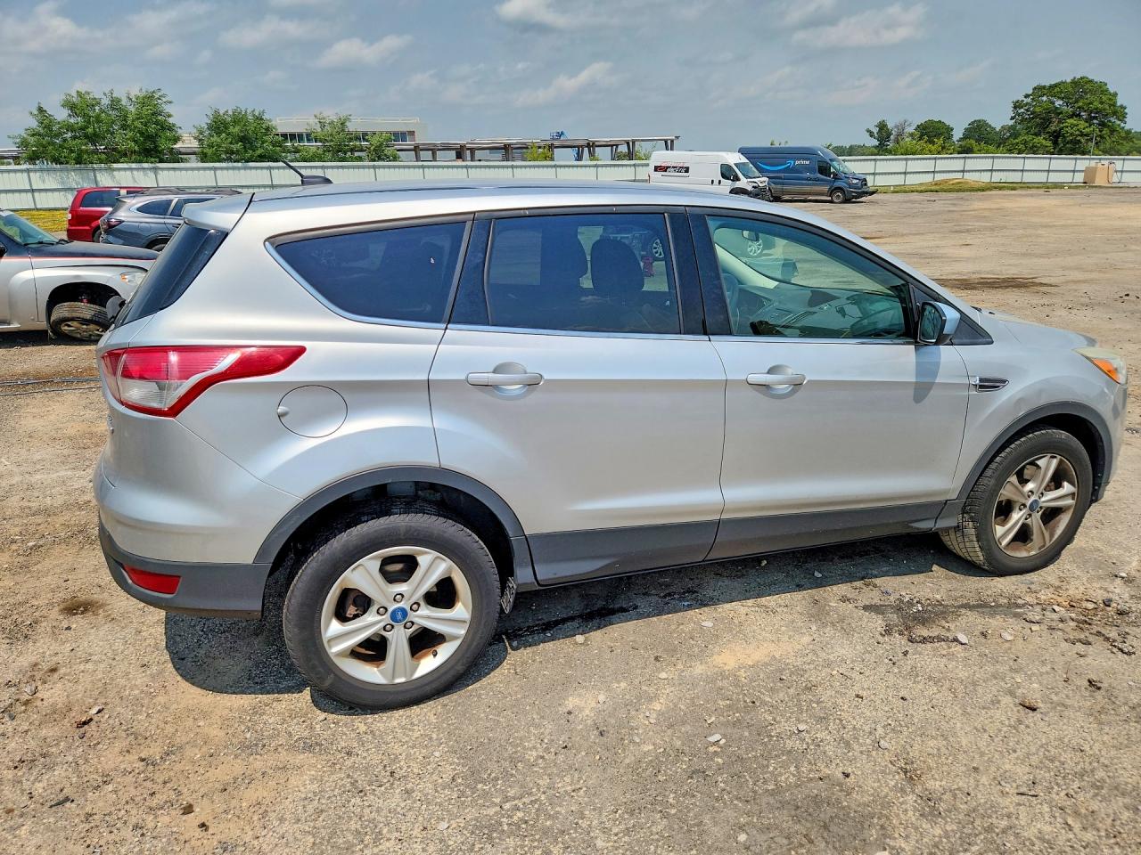 2013 Ford Escape Se Silver vin: 1FMCU9GX0DUB02594