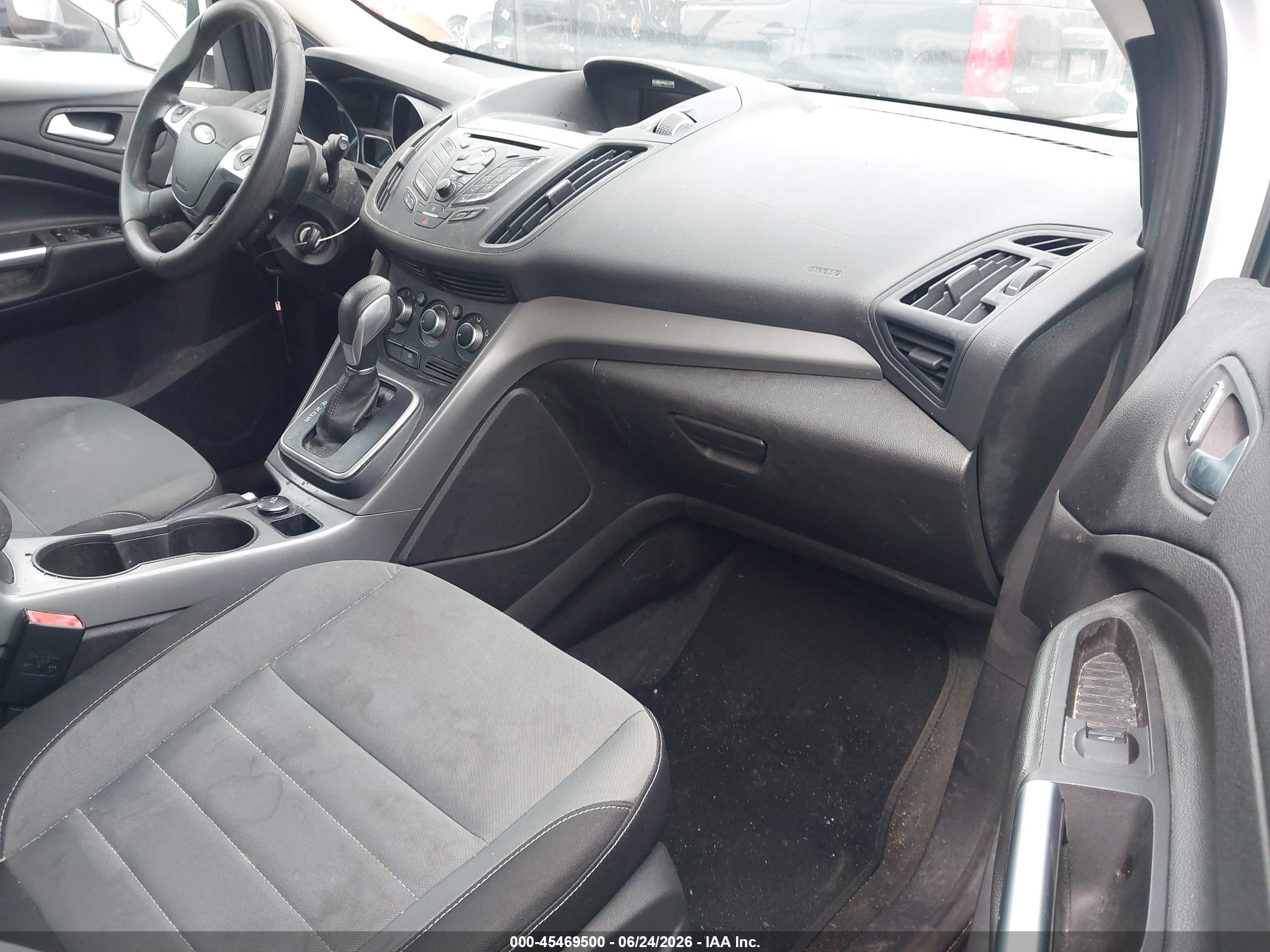2013 Ford Escape Se White vin: 1FMCU9GX0DUB15877