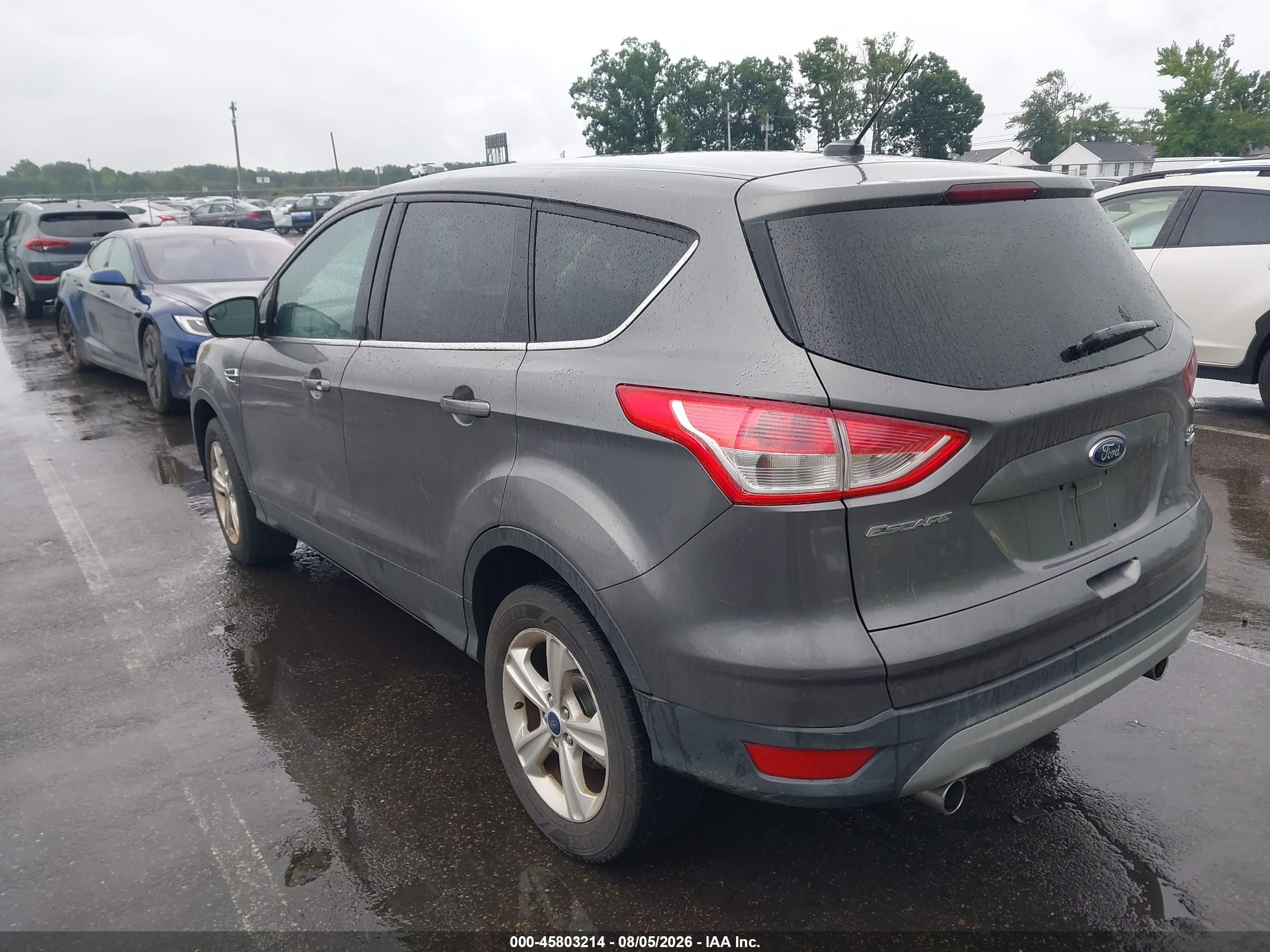 2013 Ford Escape Se Gray vin: 1FMCU9GX0DUB35580