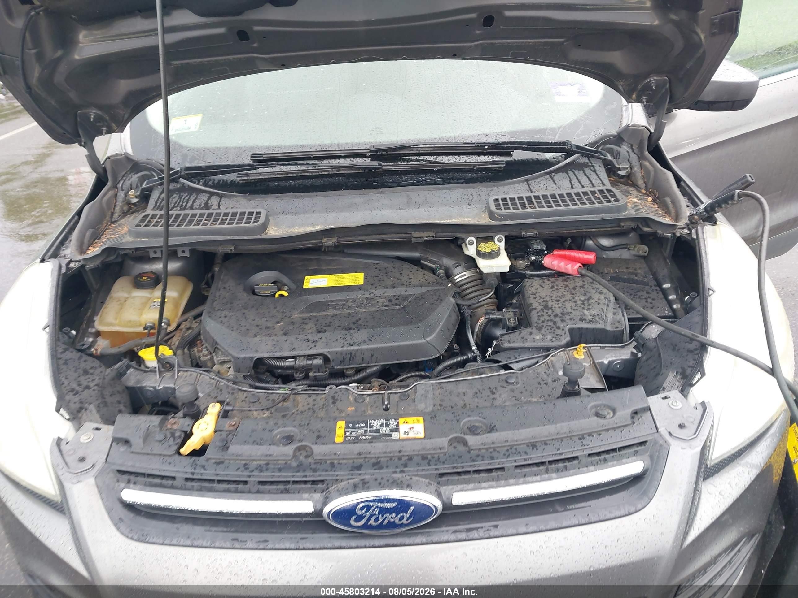 2013 Ford Escape Se Gray vin: 1FMCU9GX0DUB35580