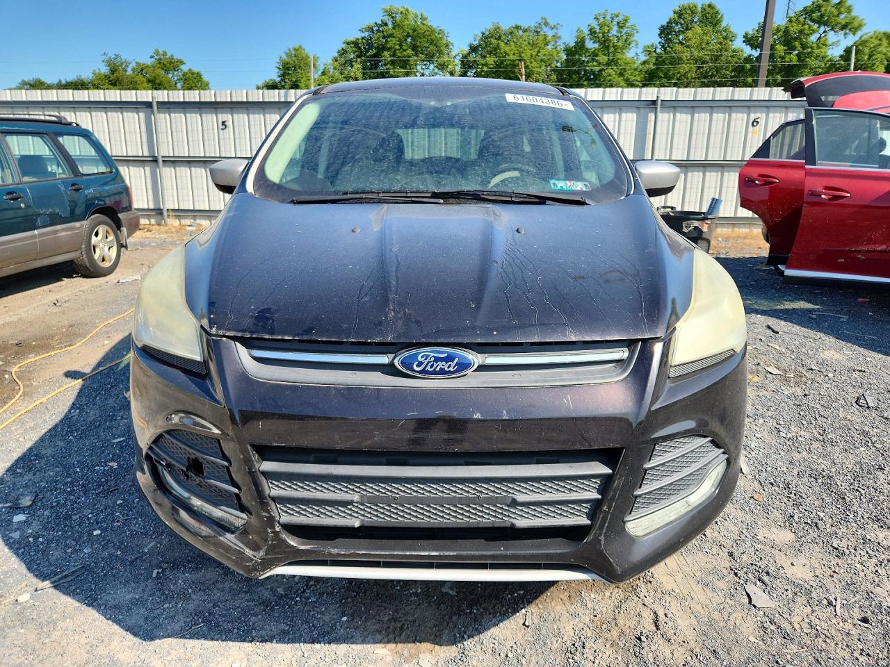 2013 Ford Escape Se Черный vin: 1FMCU9GX0DUB76212
