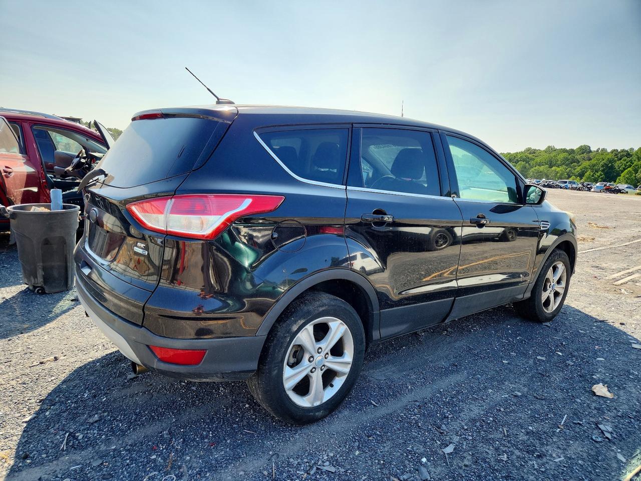 2013 Ford Escape Se Черный vin: 1FMCU9GX0DUB76212