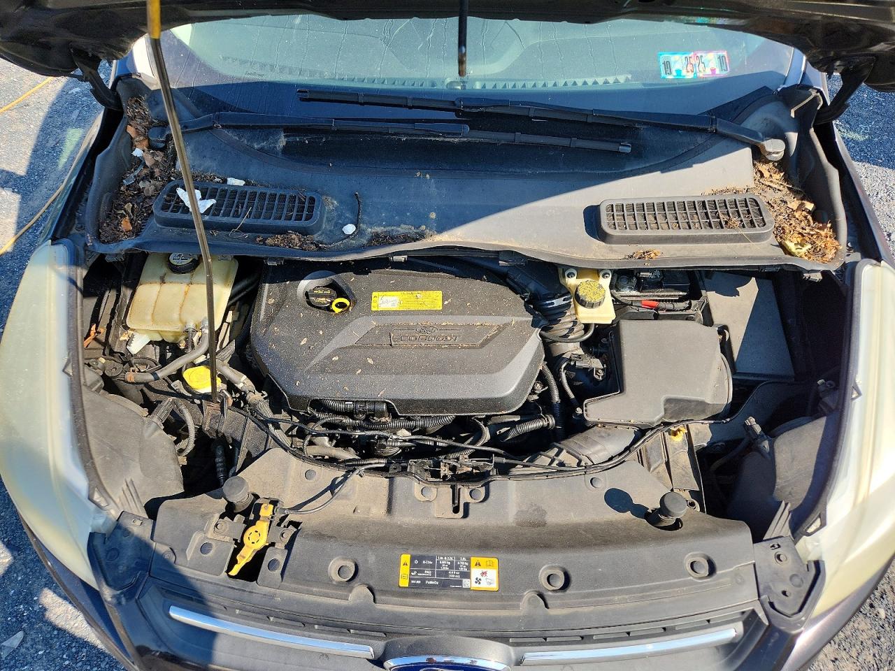 2013 Ford Escape Se Черный vin: 1FMCU9GX0DUB76212