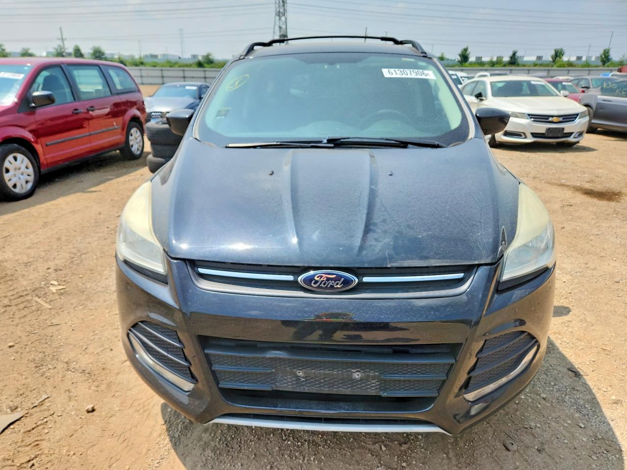 2013 Ford Escape Se Black vin: 1FMCU9GX0DUB78932