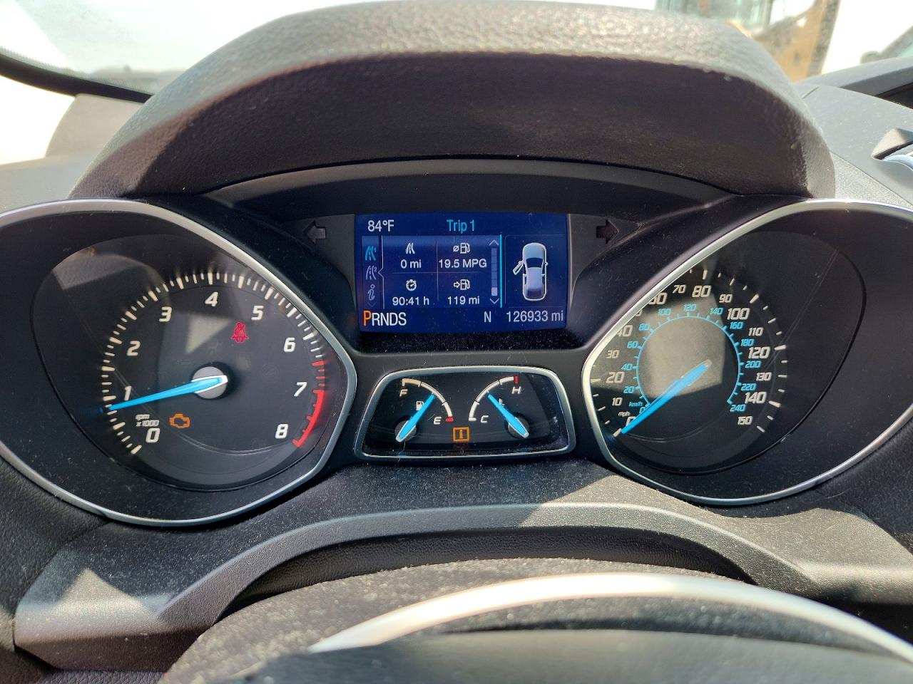 2013 Ford Escape Se Black vin: 1FMCU9GX0DUB78932