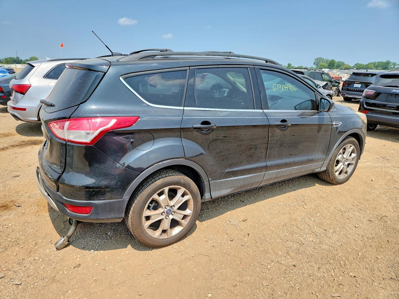2013 Ford Escape Se Black vin: 1FMCU9GX0DUB78932