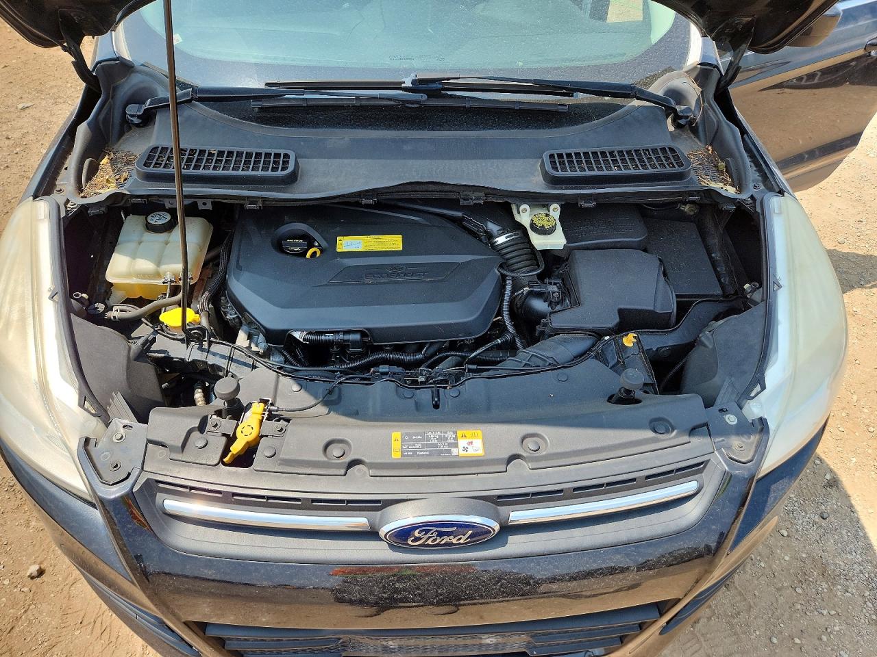 2013 Ford Escape Se Black vin: 1FMCU9GX0DUB78932