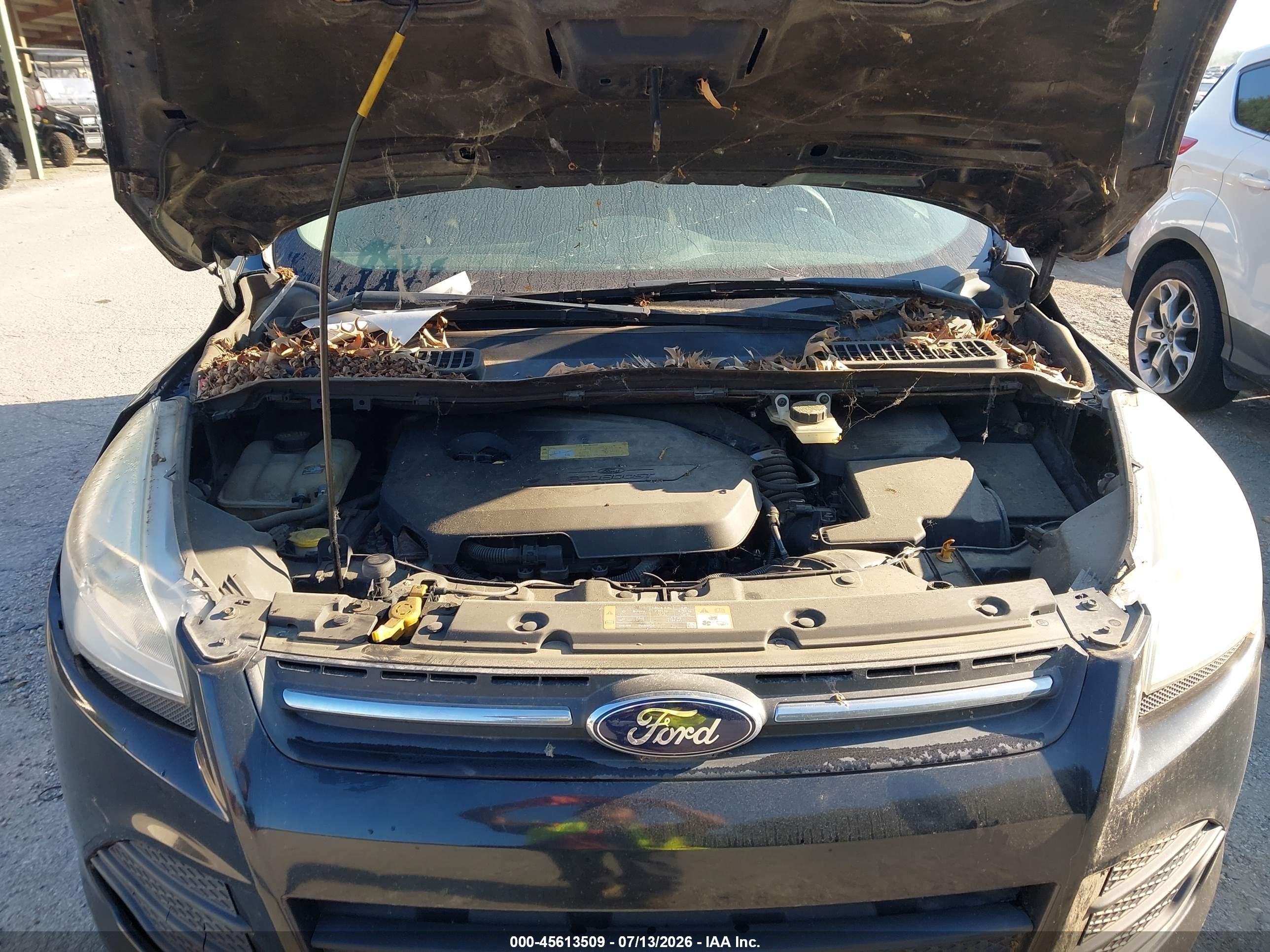 2013 Ford Escape Se Black vin: 1FMCU9GX0DUC45657