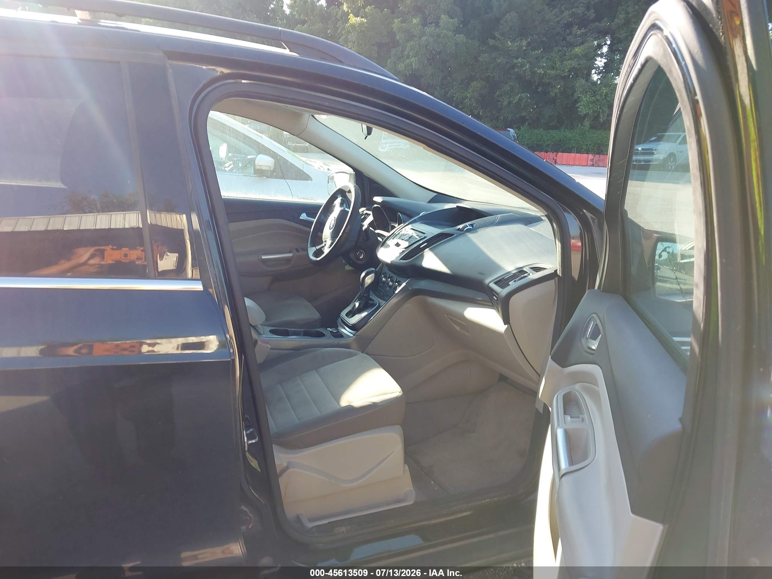 2013 Ford Escape Se Black vin: 1FMCU9GX0DUC45657
