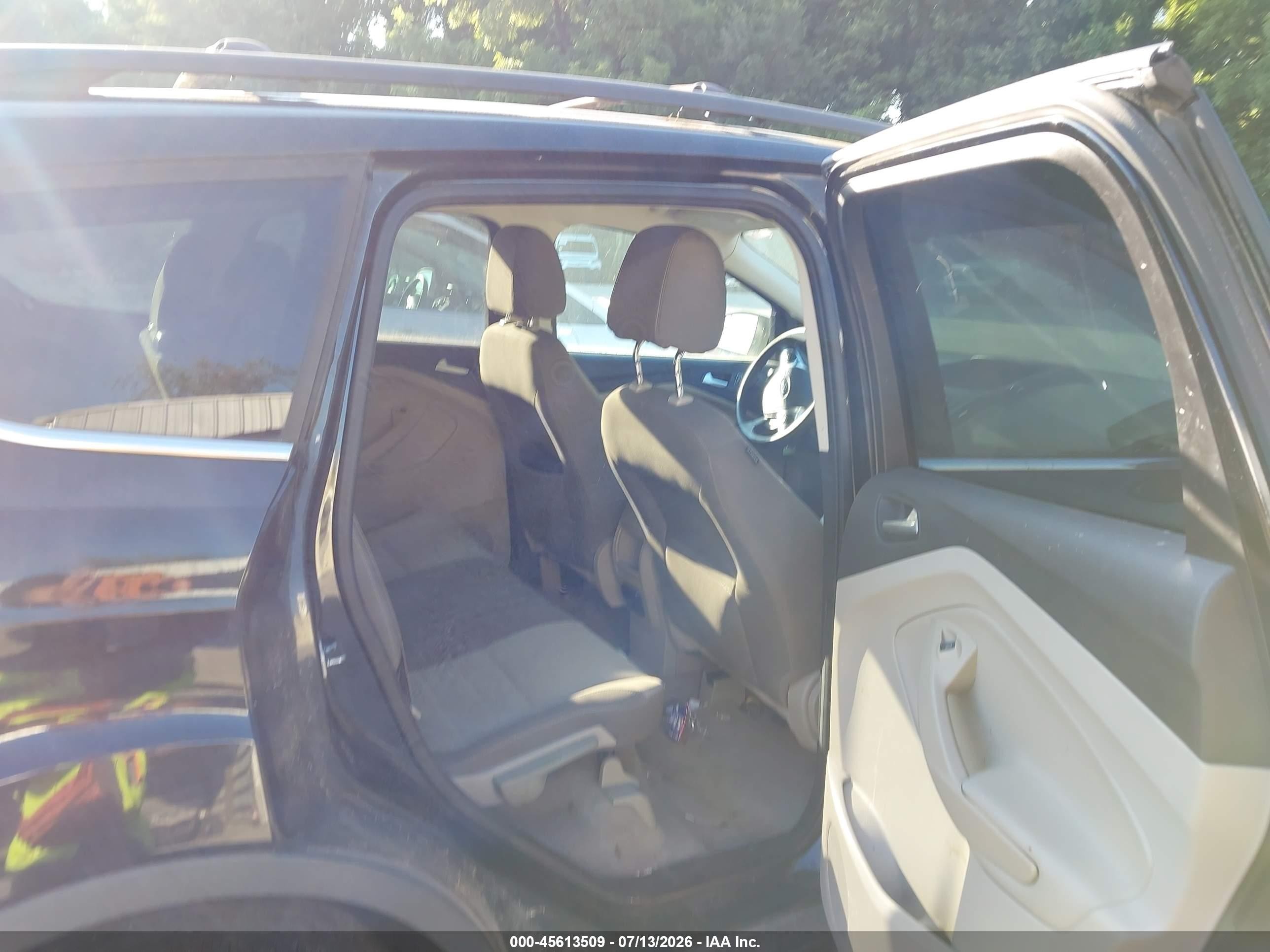 2013 Ford Escape Se Black vin: 1FMCU9GX0DUC45657