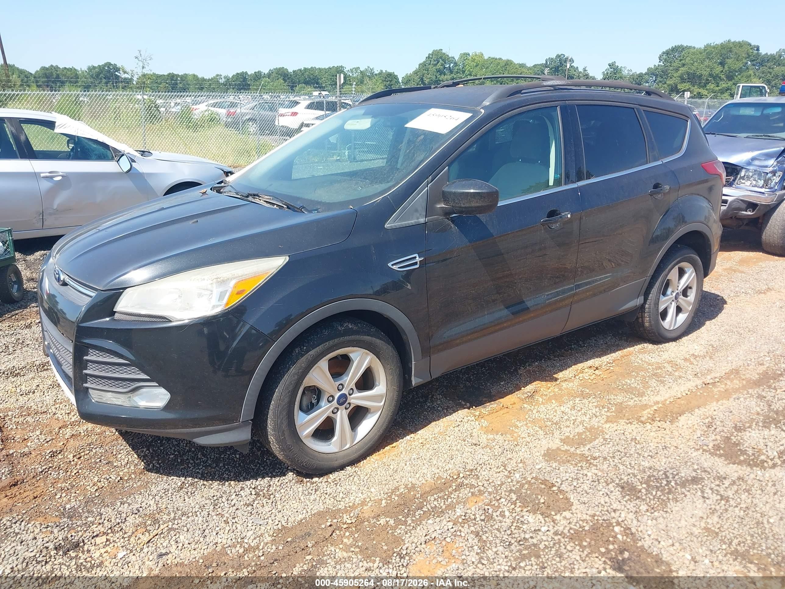2013 Ford Escape Se Black vin: 1FMCU9GX0DUC57338