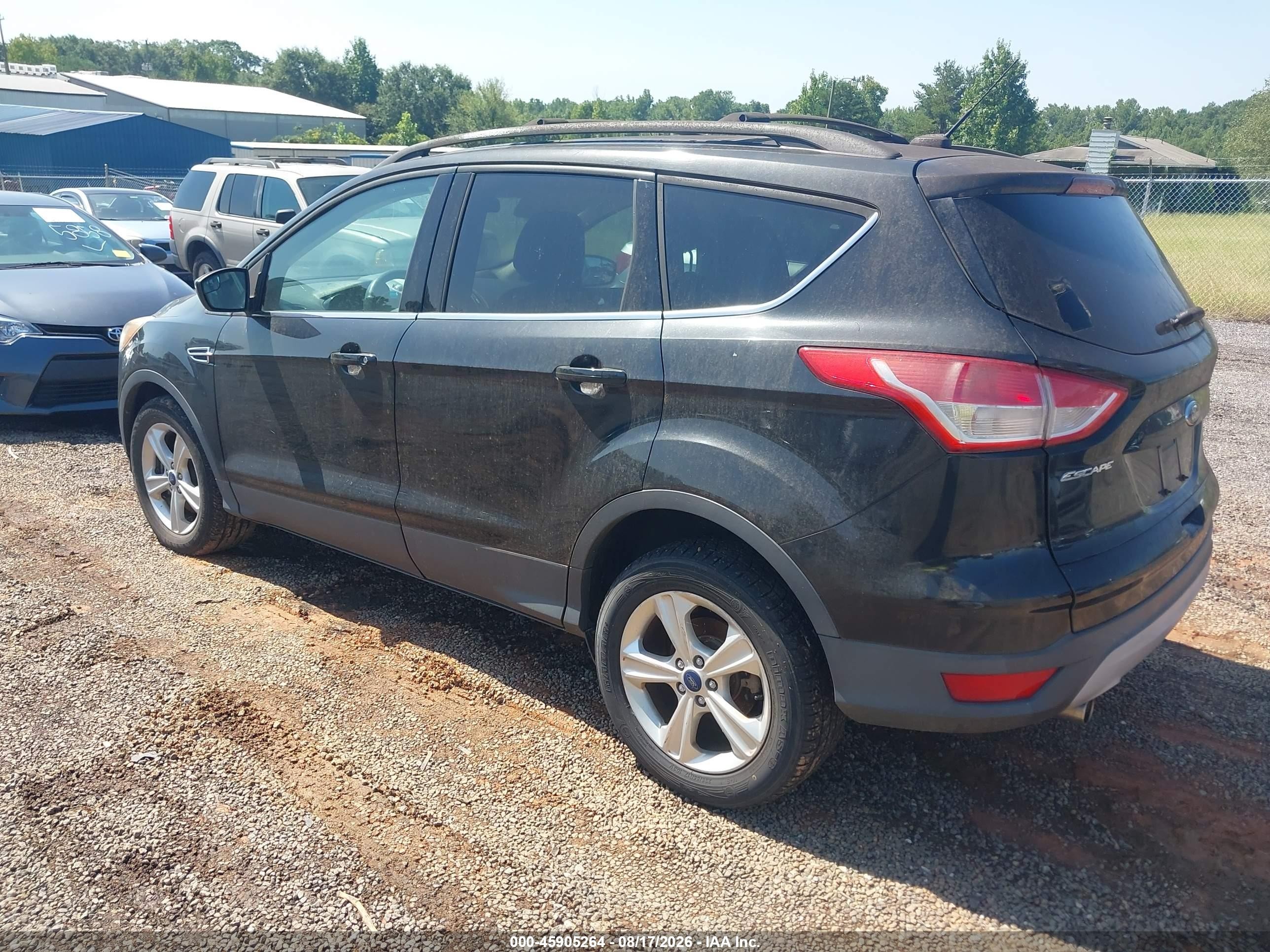2013 Ford Escape Se Black vin: 1FMCU9GX0DUC57338
