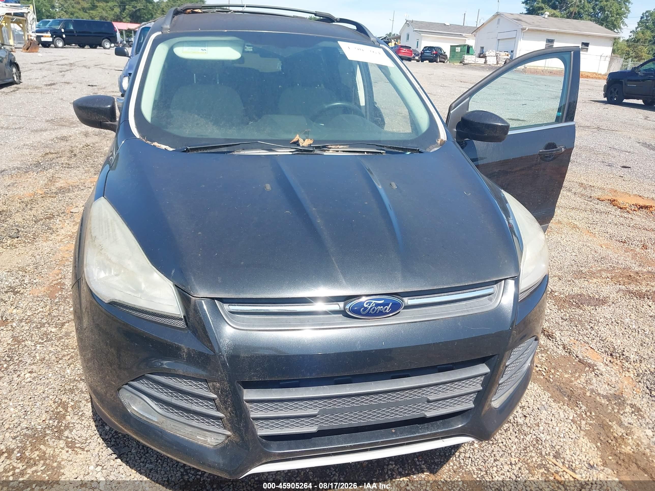 2013 Ford Escape Se Black vin: 1FMCU9GX0DUC57338
