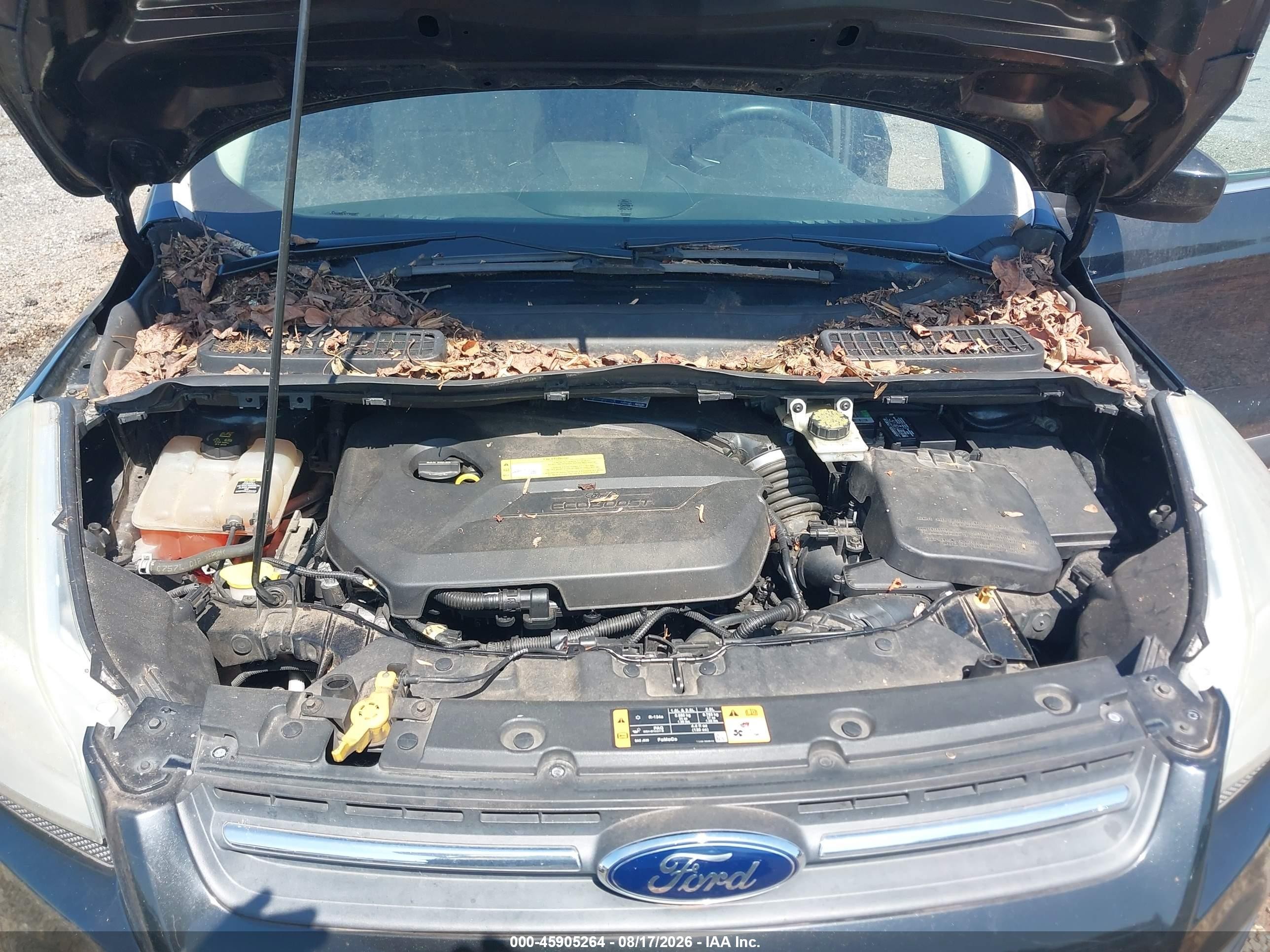 2013 Ford Escape Se Black vin: 1FMCU9GX0DUC57338