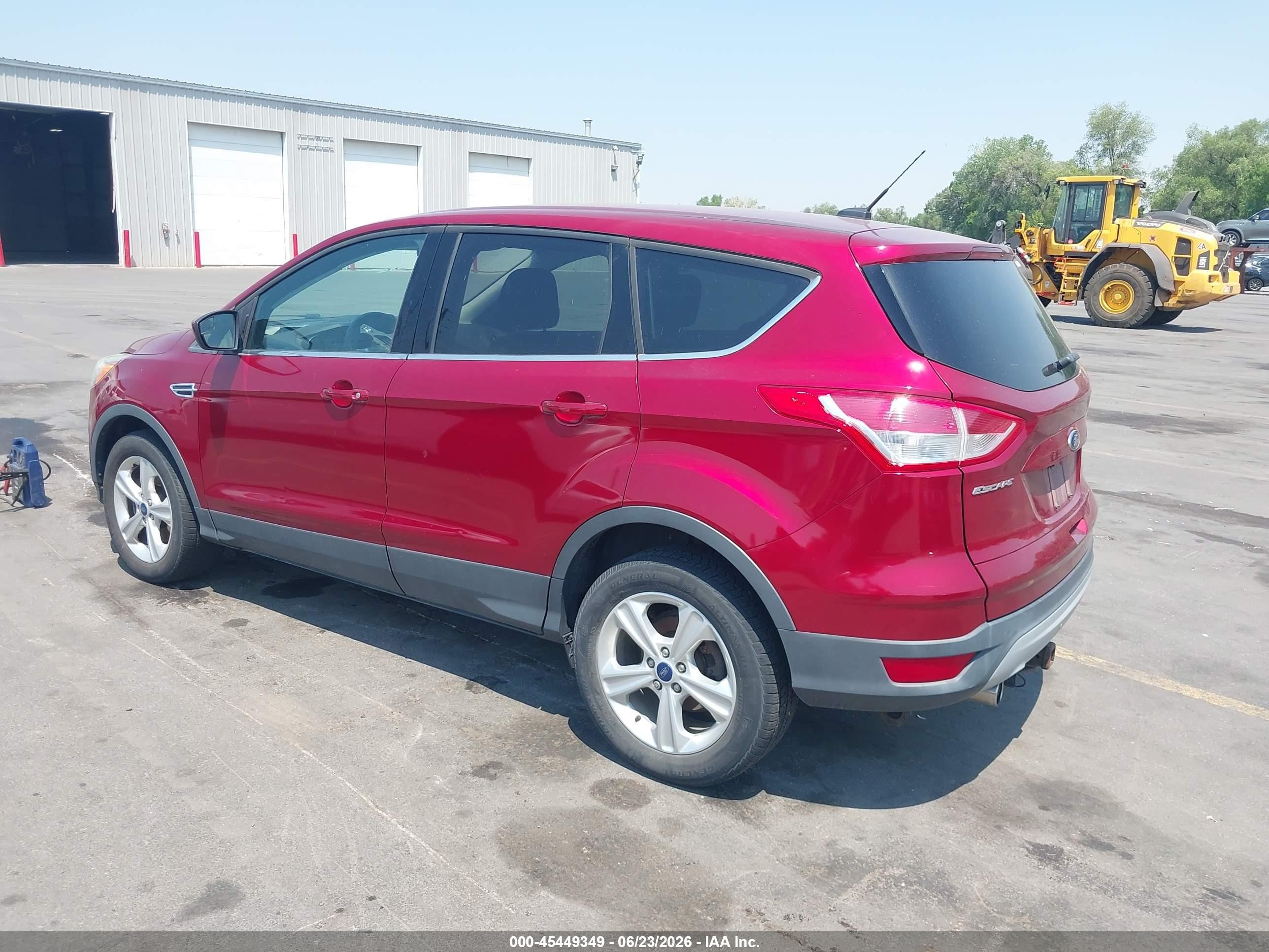 2013 Ford Escape Se Red vin: 1FMCU9GX0DUC60871