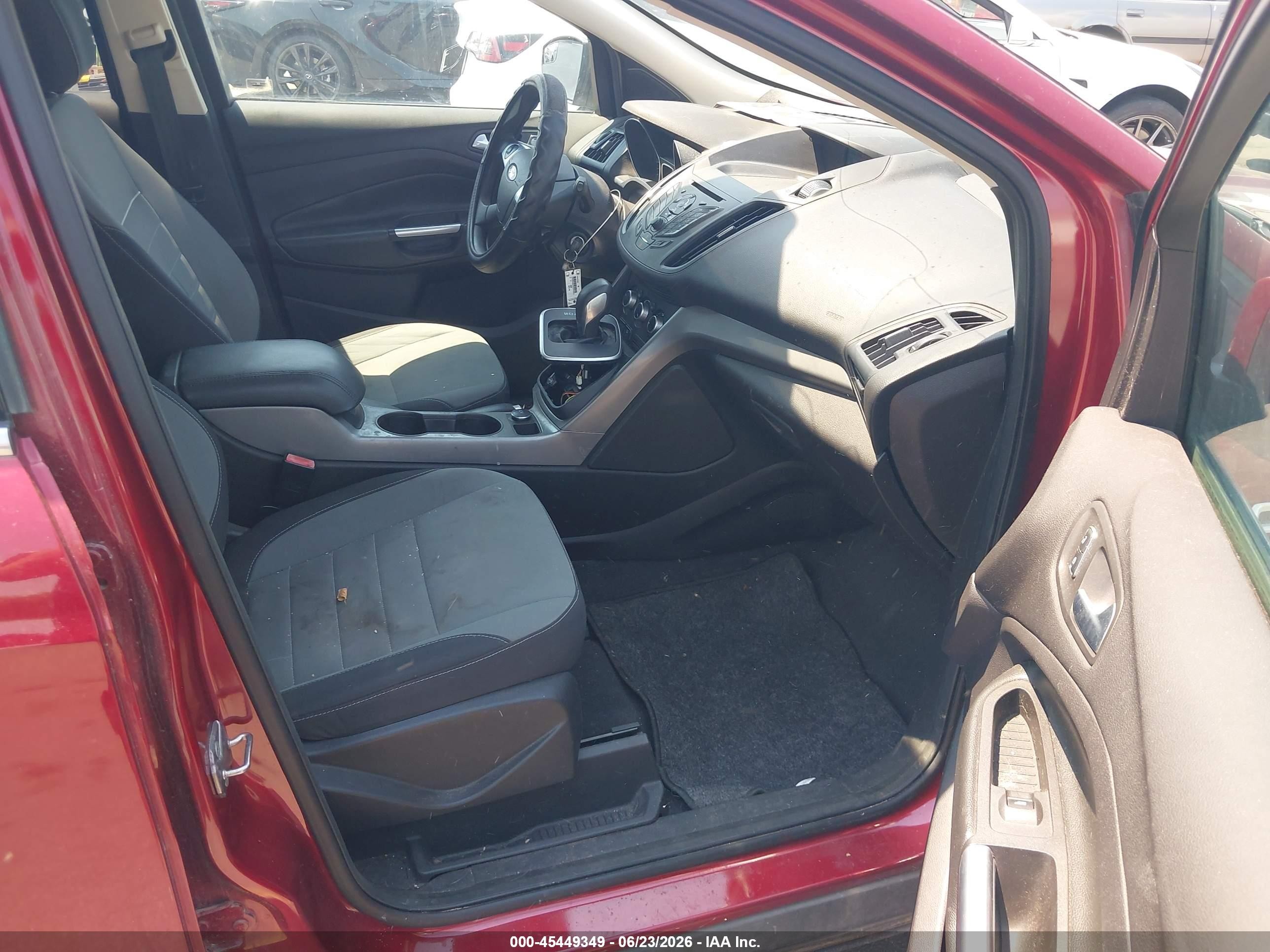 2013 Ford Escape Se Red vin: 1FMCU9GX0DUC60871