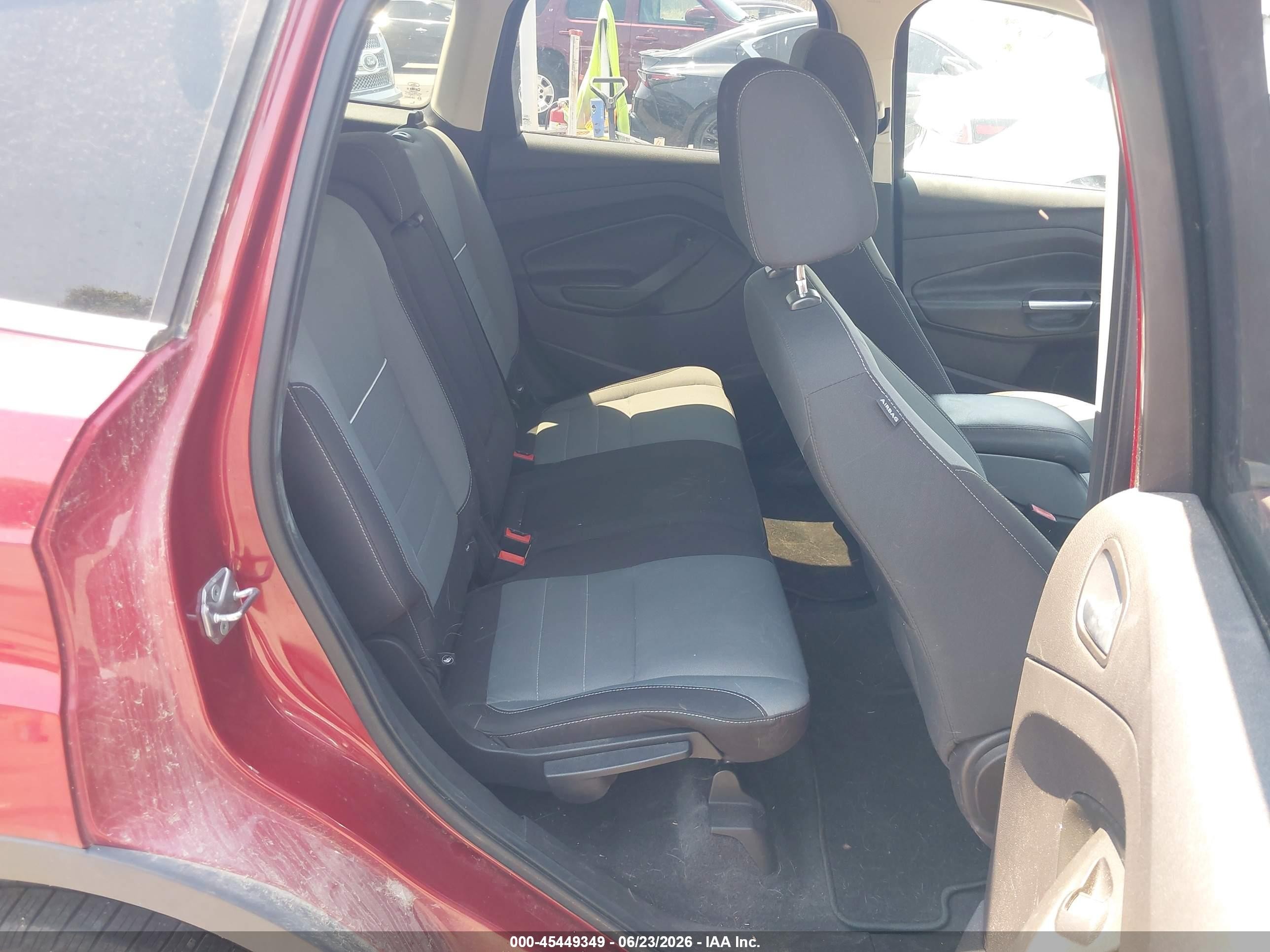 2013 Ford Escape Se Red vin: 1FMCU9GX0DUC60871